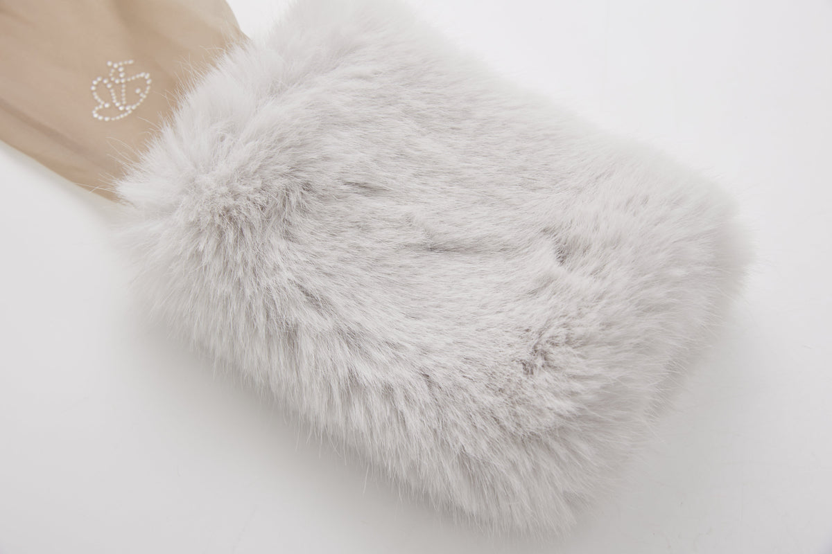 Fur Strap Cardigan by Sultry Virgin