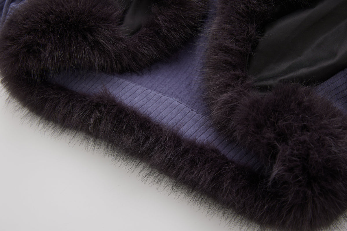 "Lucy" Shrug Denim Blue by Sultry Virgin