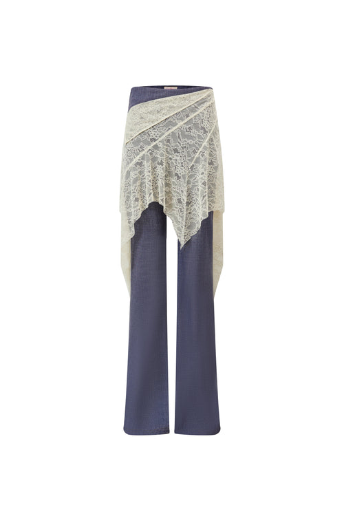 "Laced Up Jeans"  Blue by Sultry Virgin