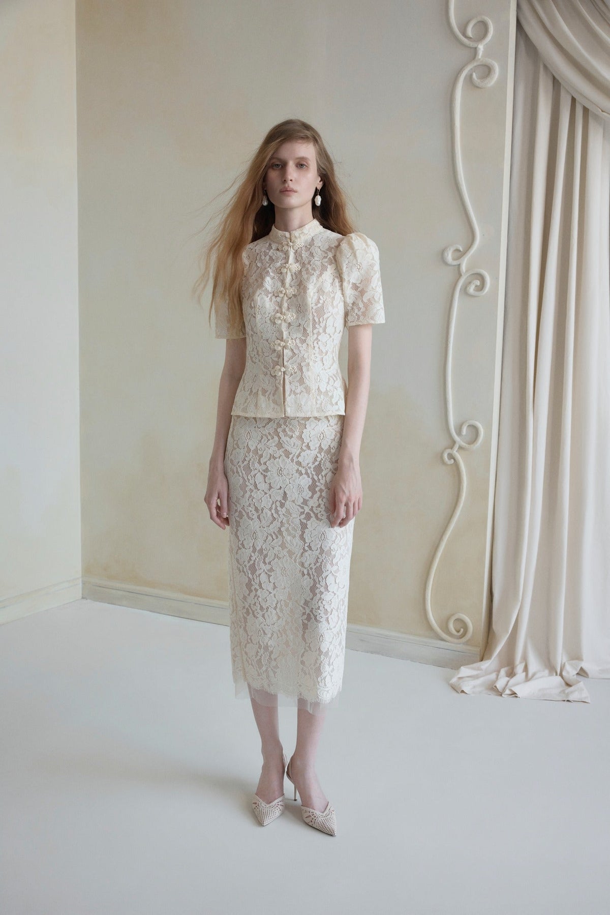 Clementine Lace Skirt by HUONG Boutique