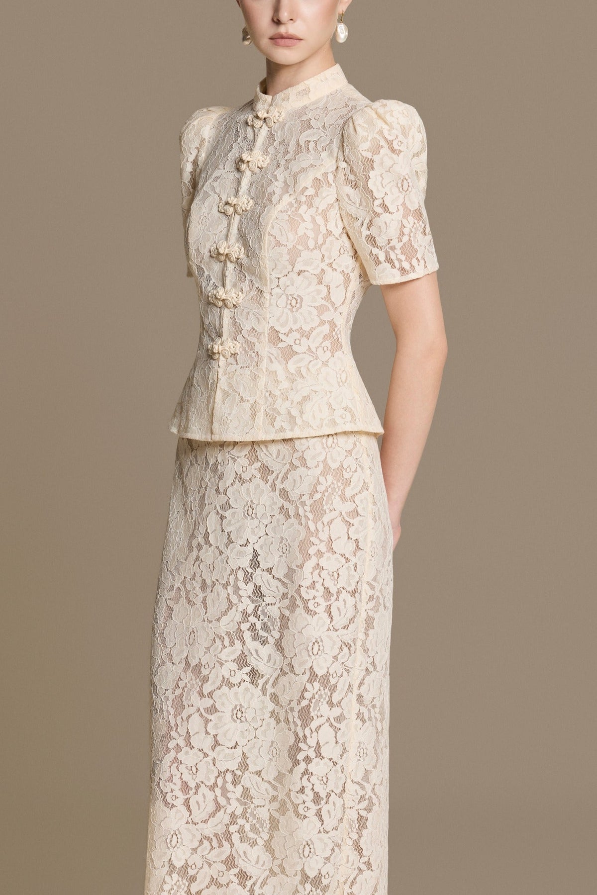 Clementine Lace Top by HUONG Boutique