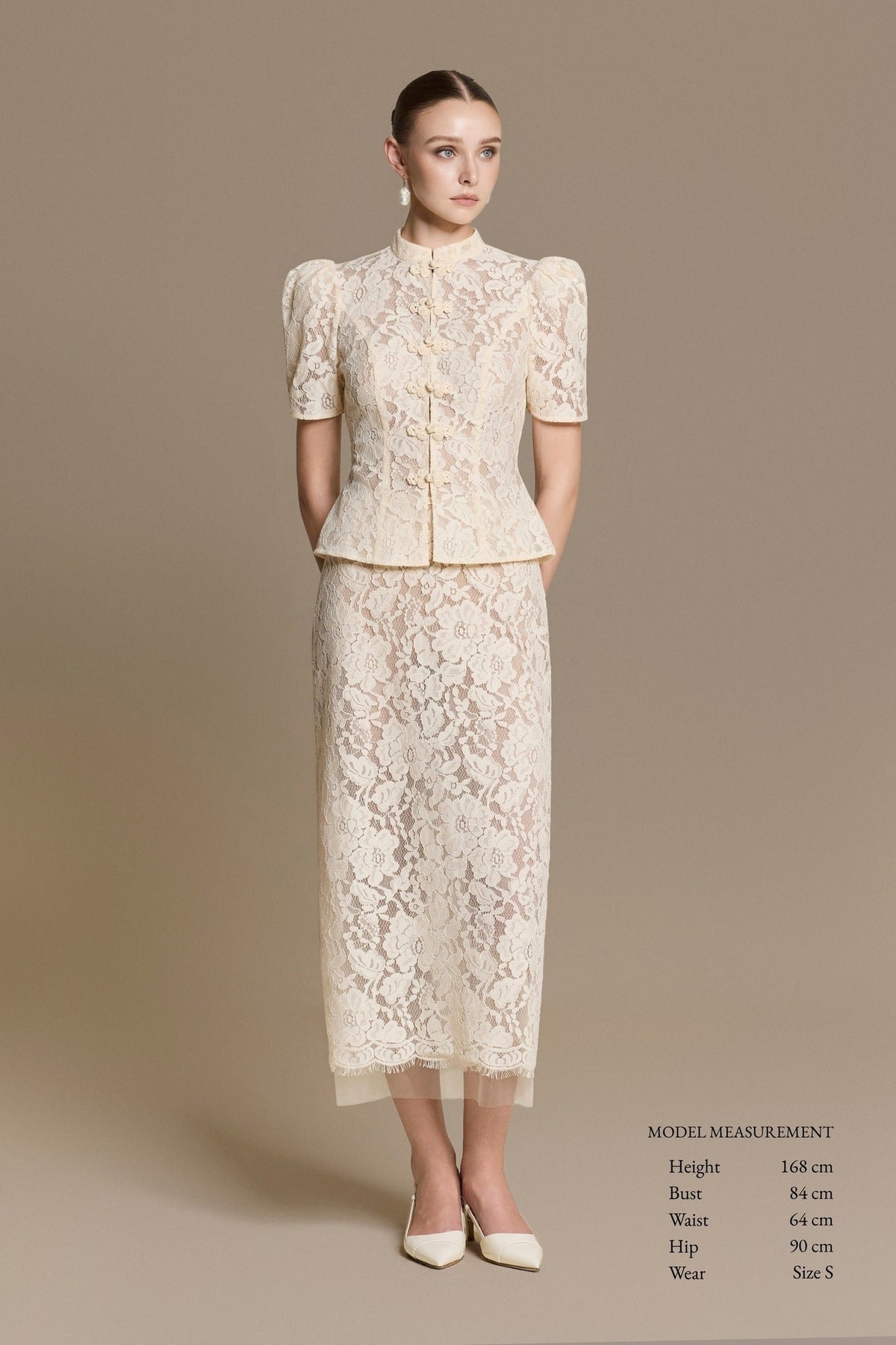 Clementine Lace Top by HUONG Boutique