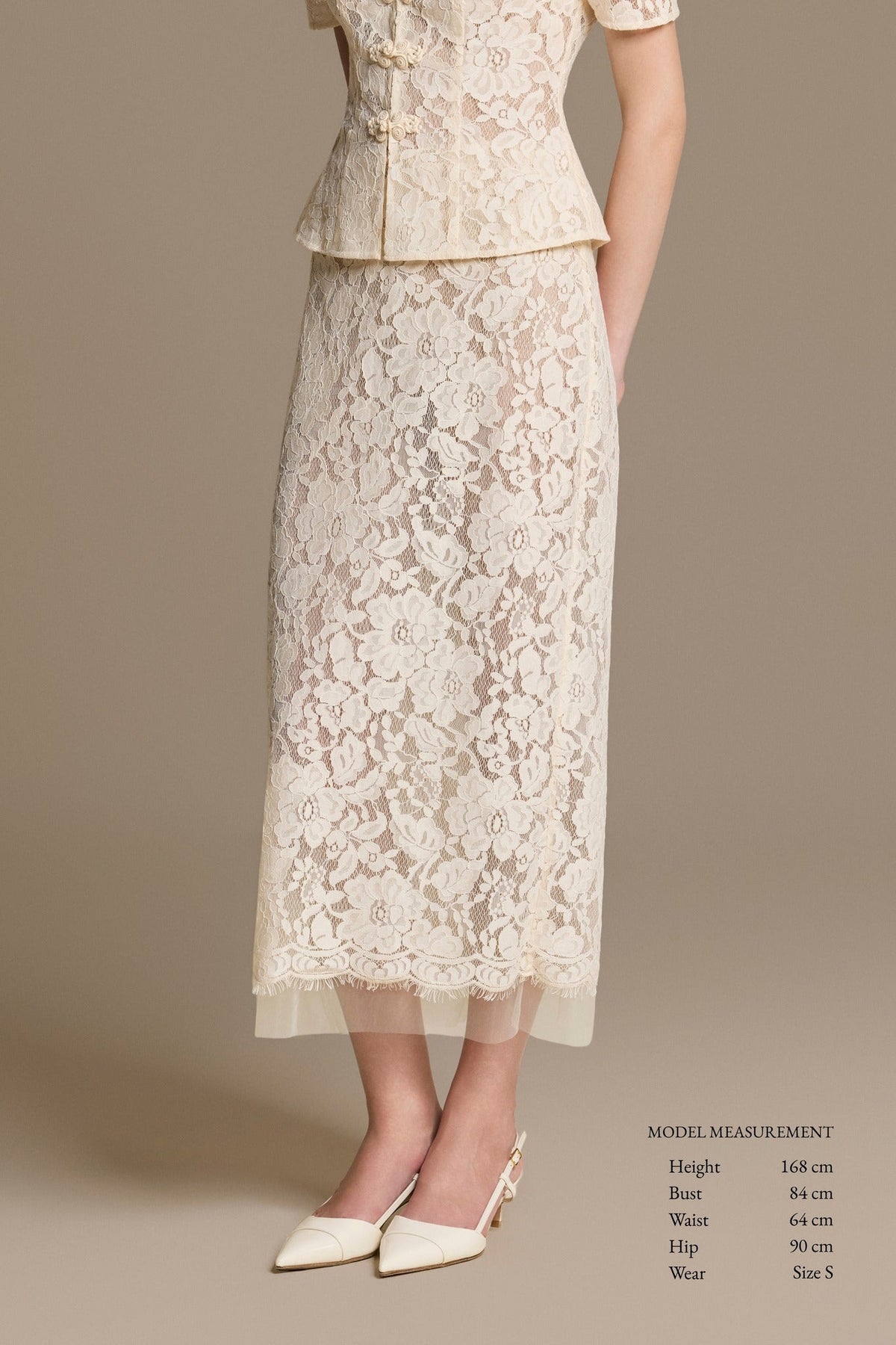 Clementine Lace Skirt by HUONG Boutique