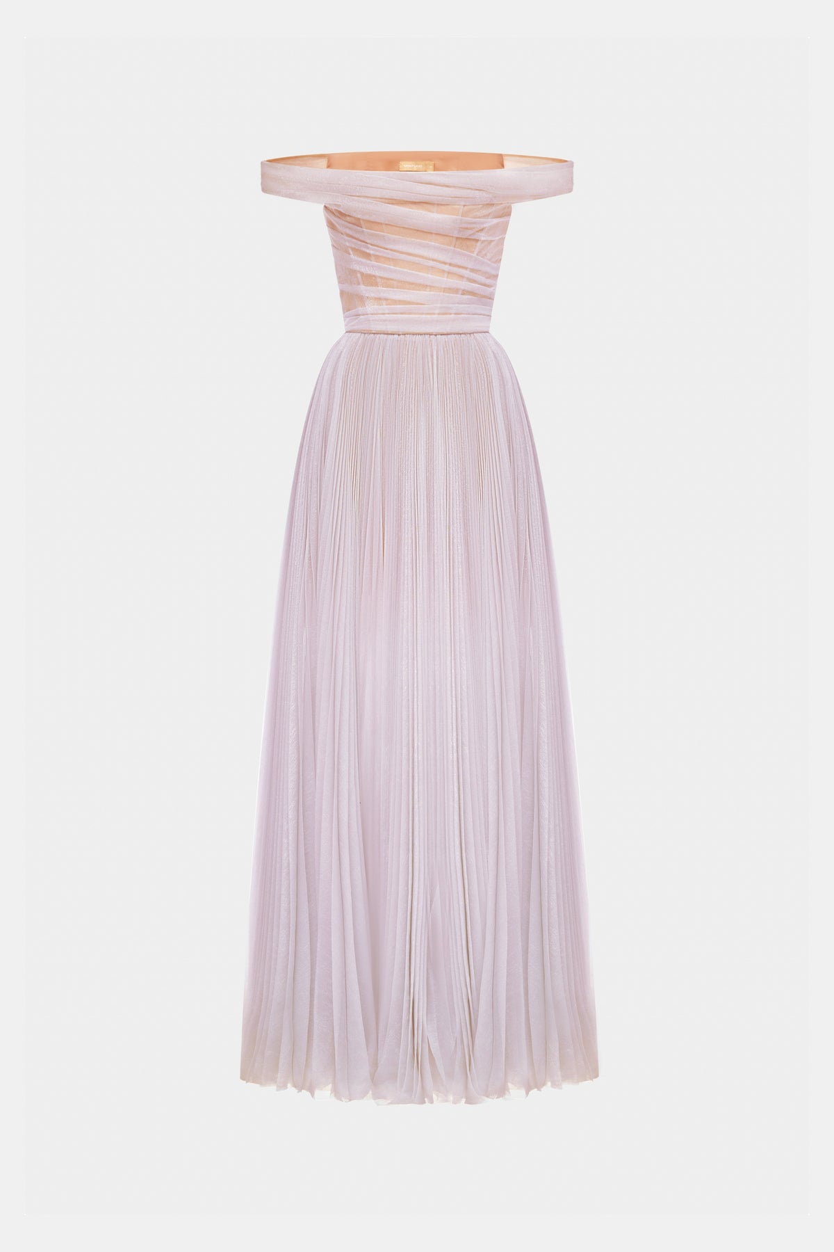 Violet Off-shoulder Maxi Dress by Montsand