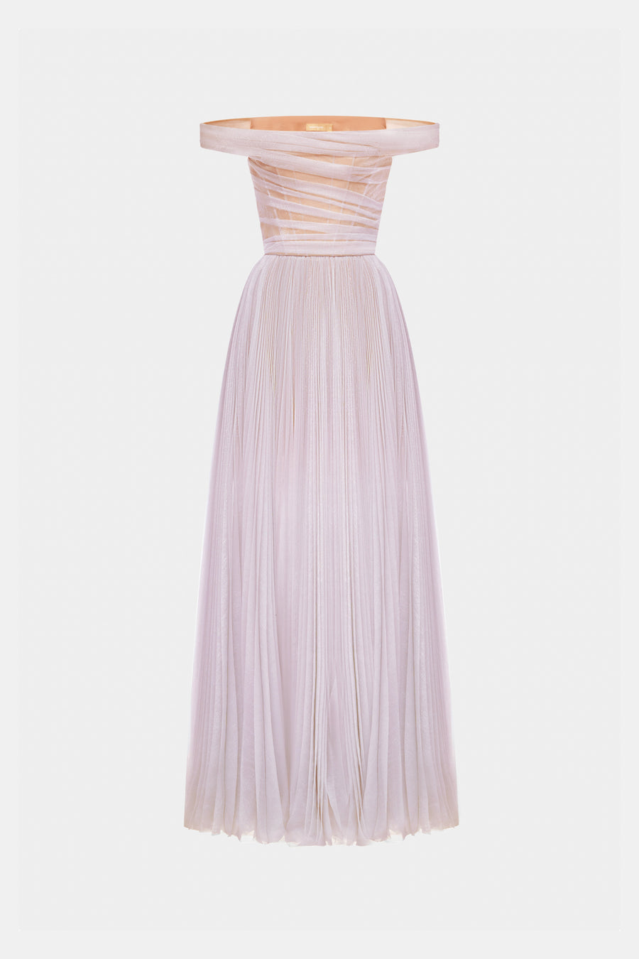 Violet Off-shoulder Maxi Dress