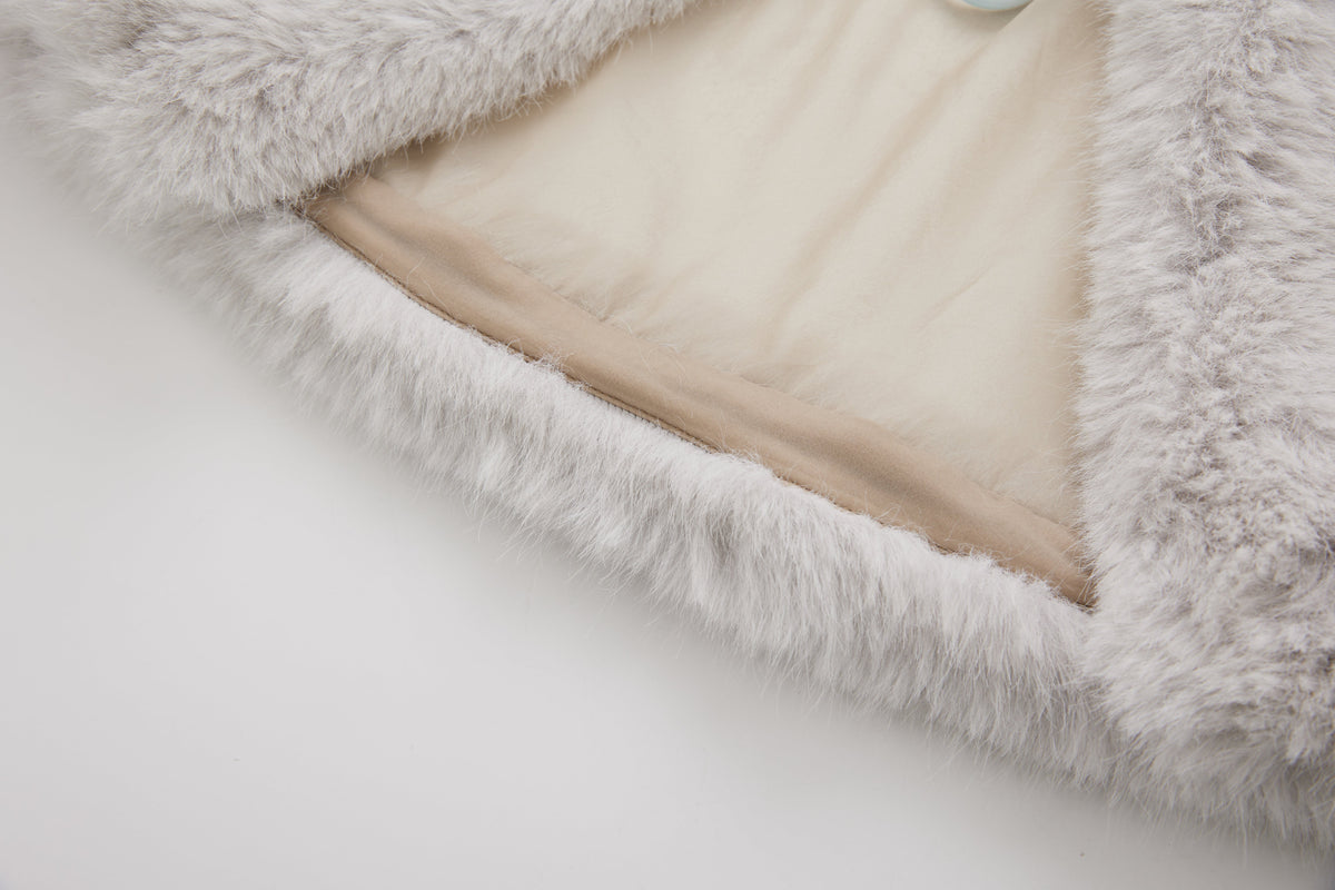 Fur Strap Cardigan by Sultry Virgin