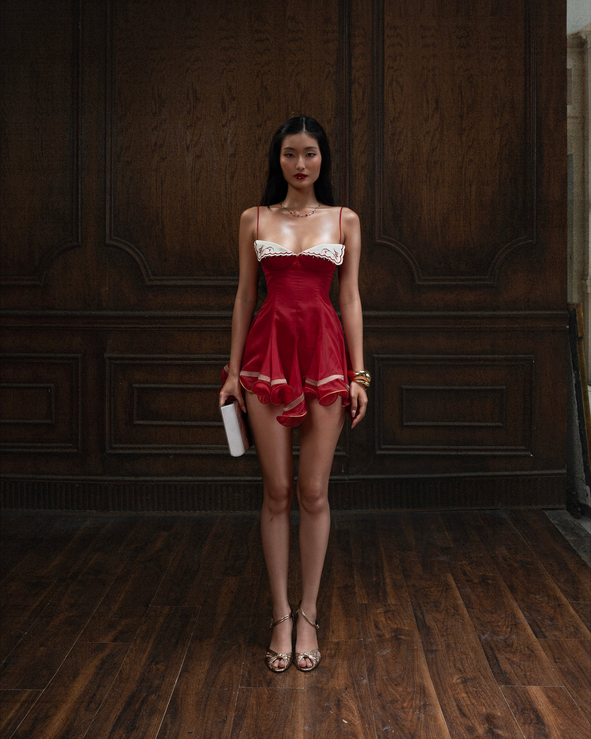 Shtobe Dress - Red by Huelleyrose