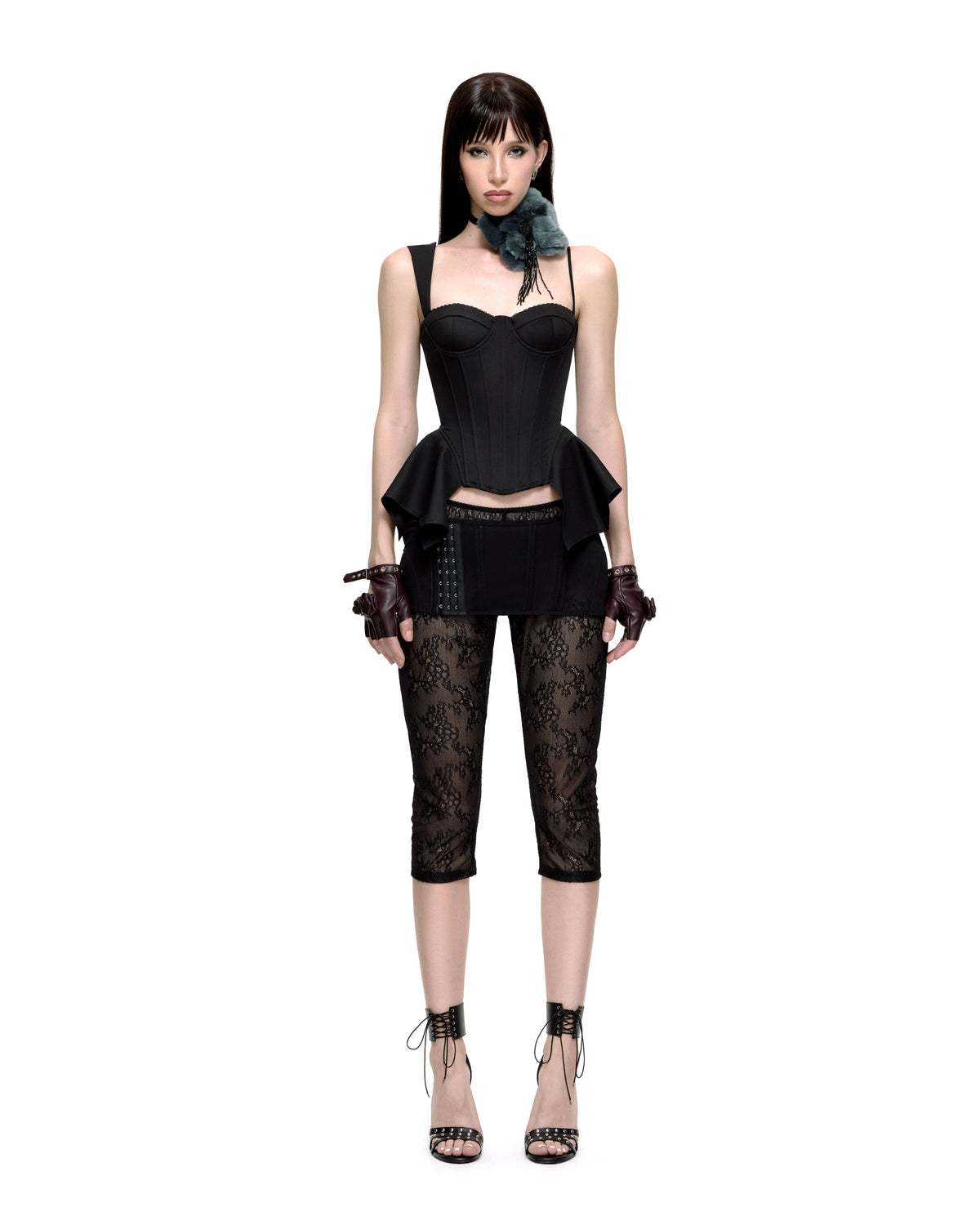 ESTELLE CORSET (BLACK) by BUPBES