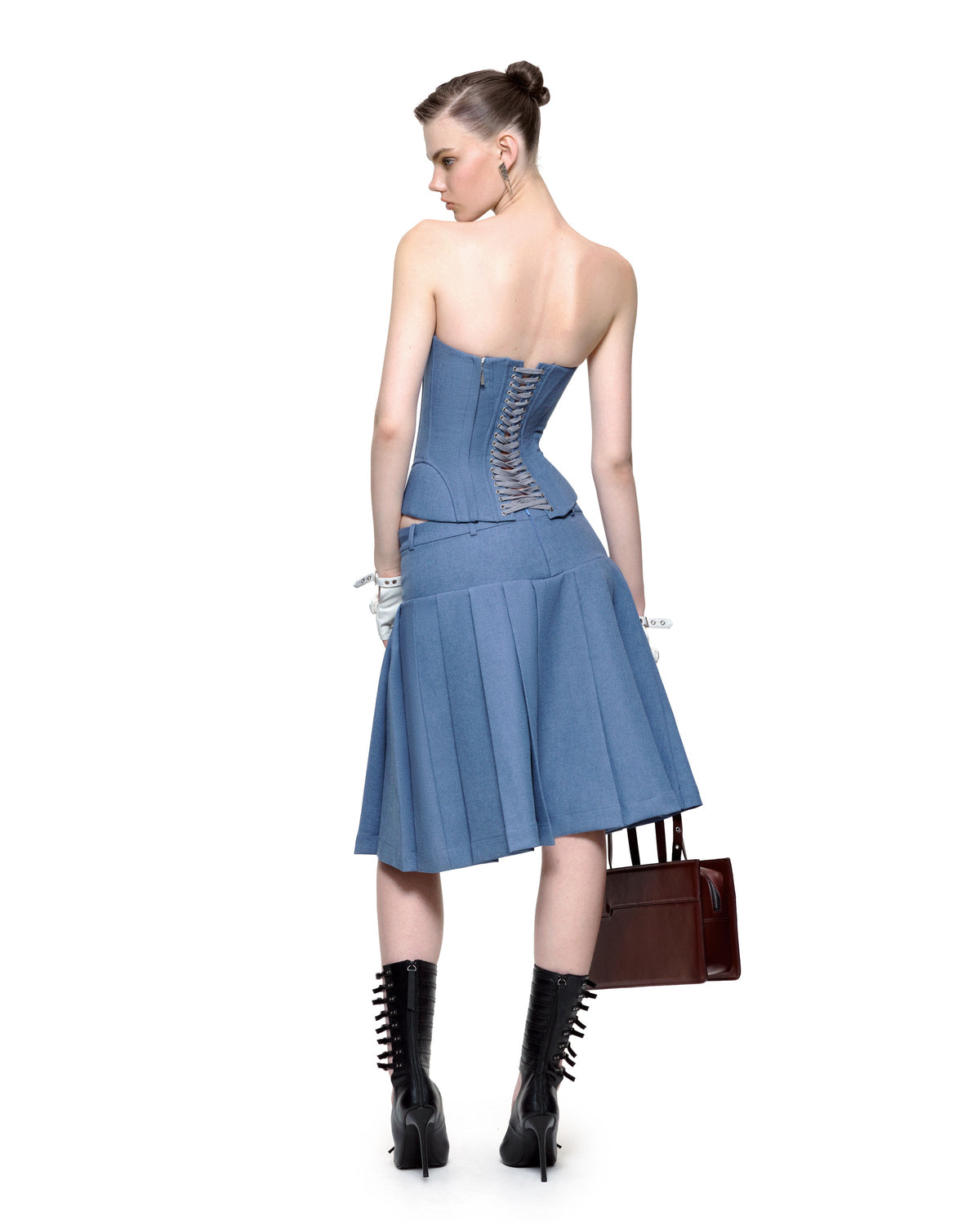 EUGENE MIDI SKIRT by BUPBES