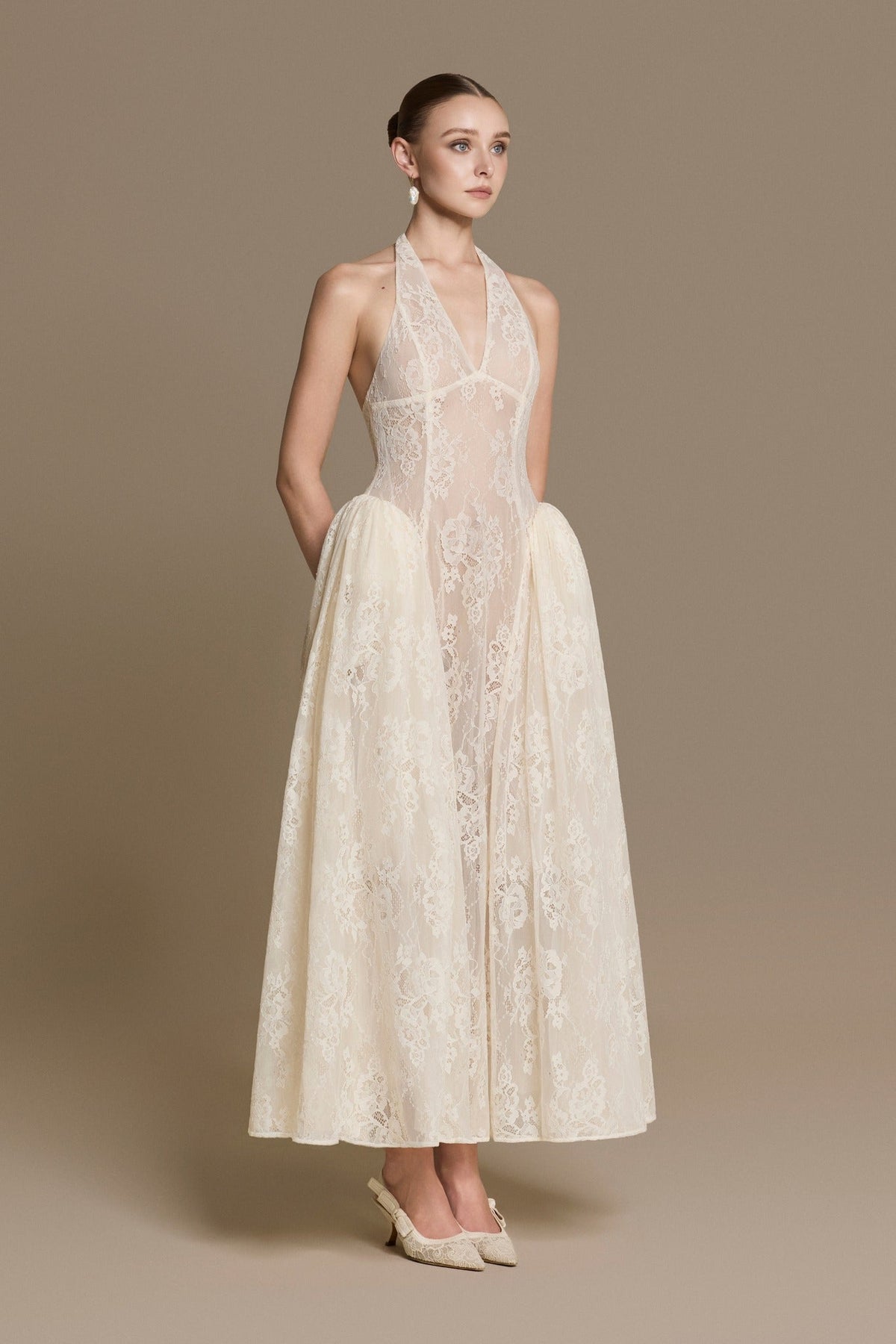 Ethereal Lace Dress by HUONG Boutique
