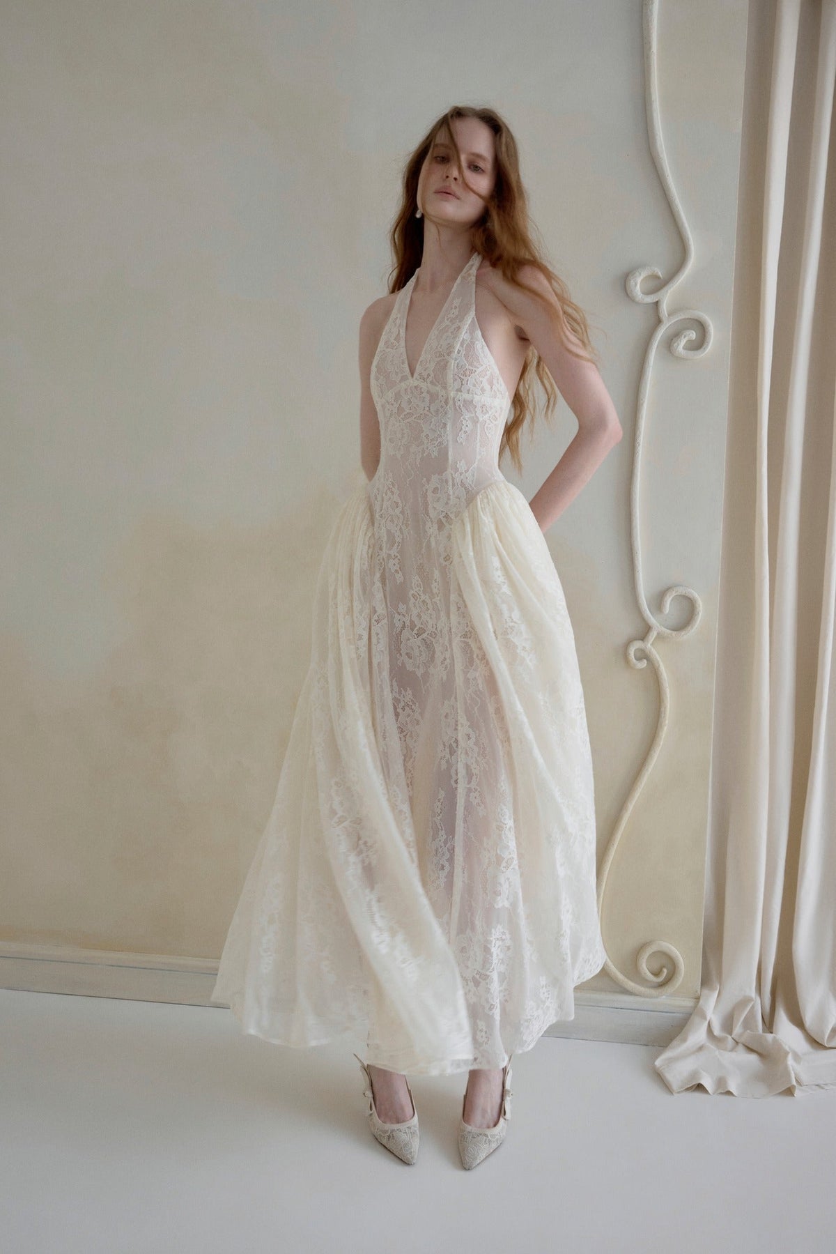 Ethereal Lace Dress by HUONG Boutique