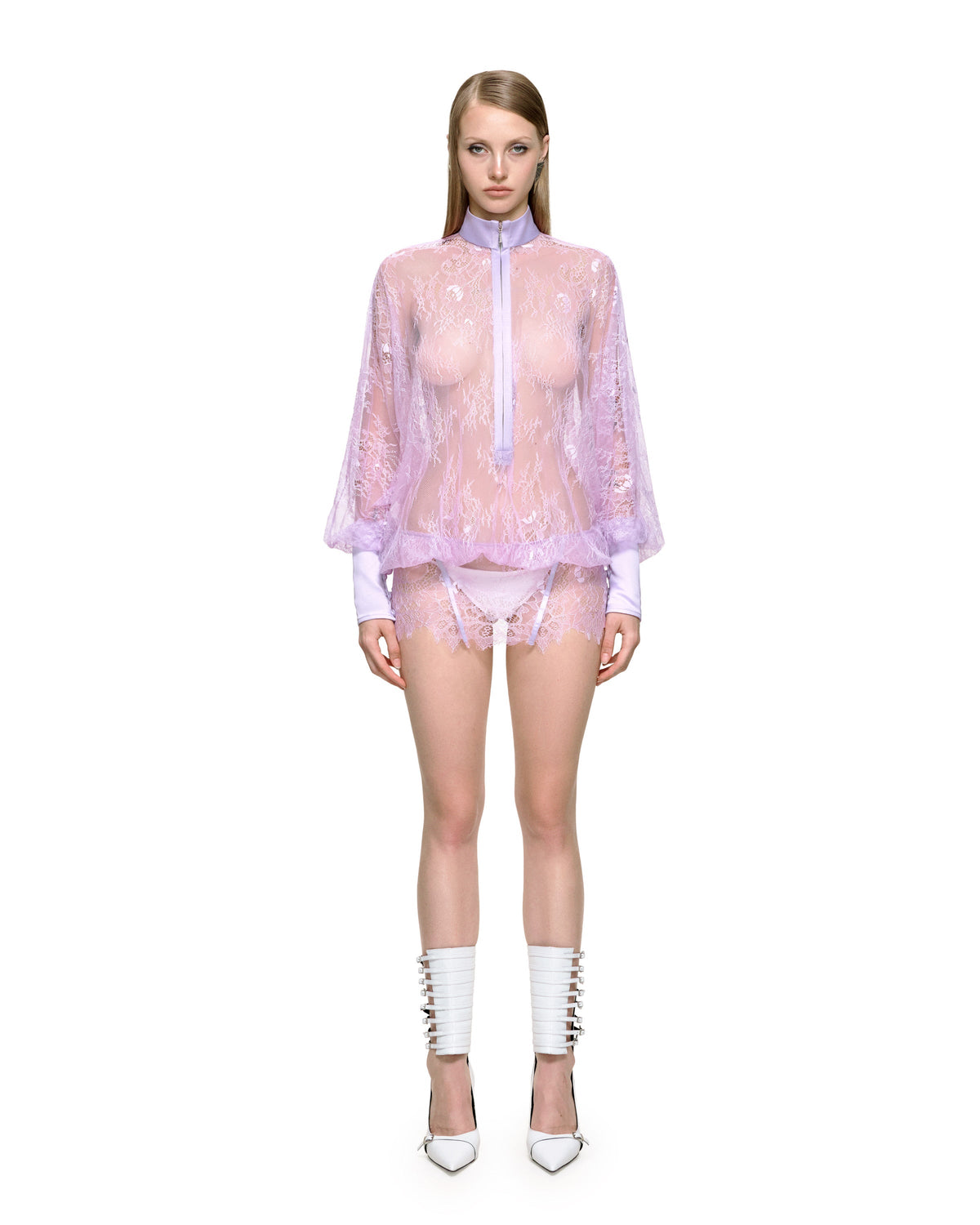 FLEUR MINI DRESS (PINK) by BUPBES