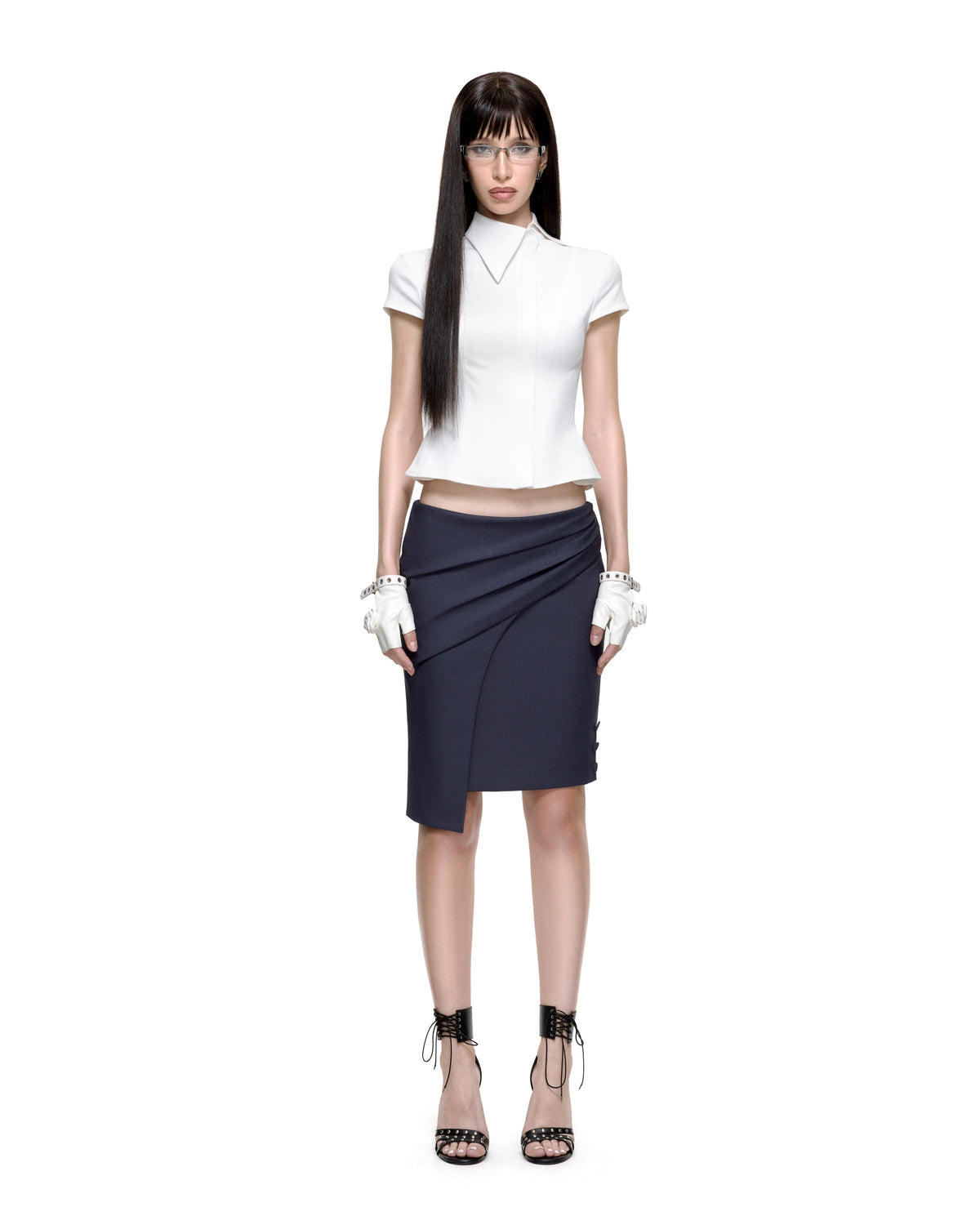 KATHRYN MIDI SKIRT by BUPBES