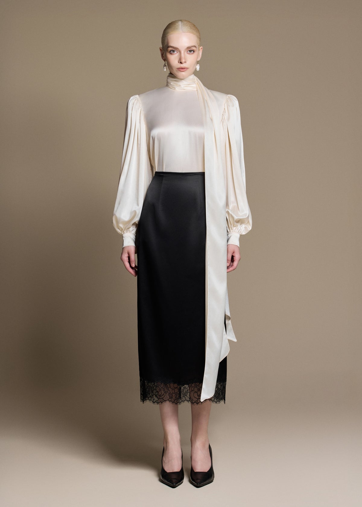 Noir Skirt by HUONG Boutique