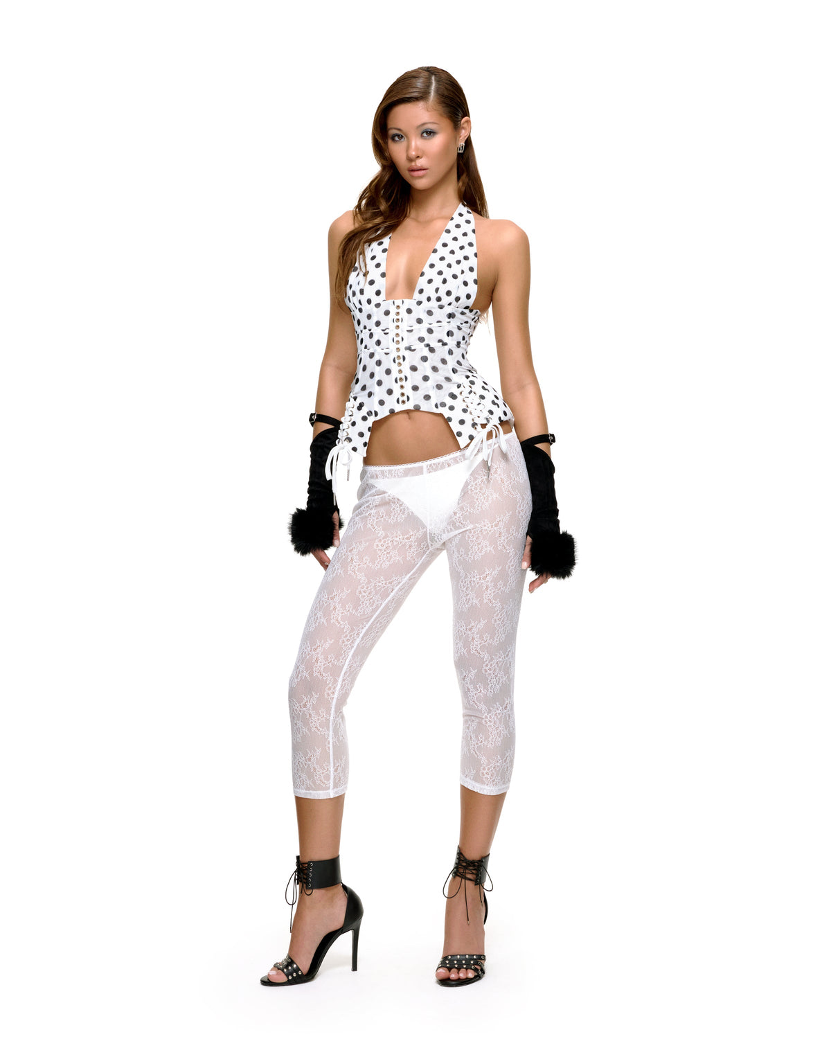 TISH CAPRIS (WHITE) by BUPBES