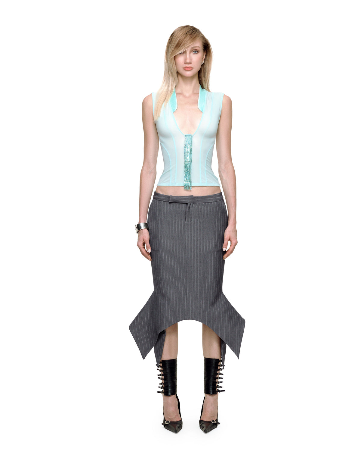 KENNEDY MIDI SKIRT by BUPBES