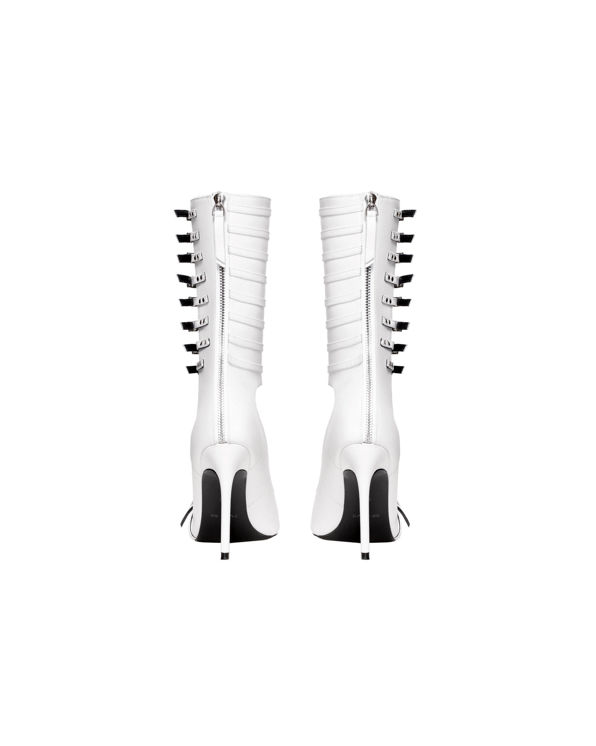 KIANI HEELS (WHITE) by BUPBES