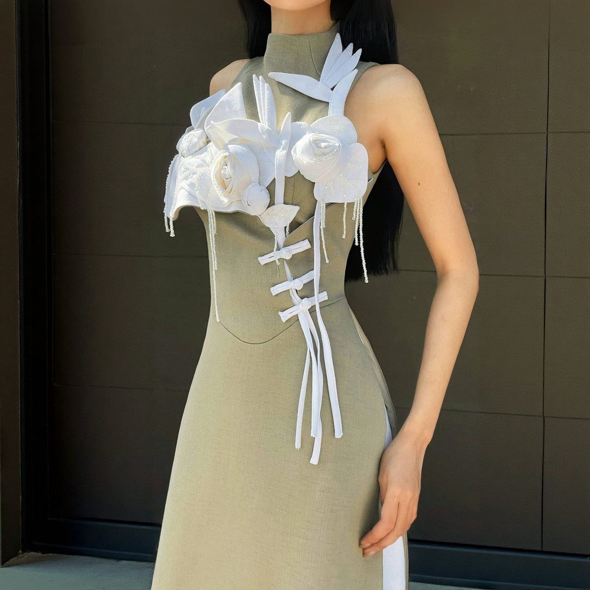 Ao Dai "Bạch Uyển" by Keira Tong