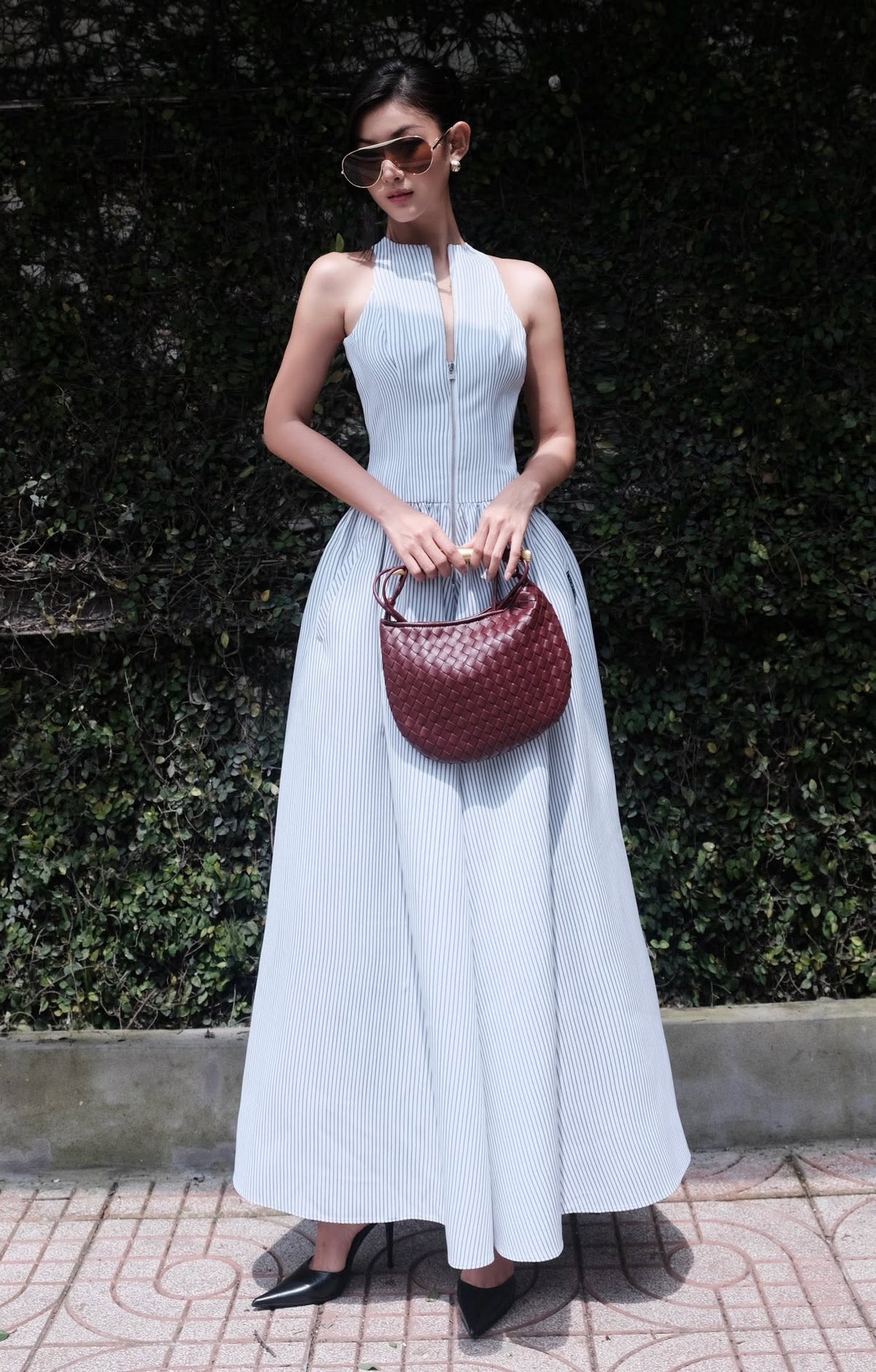 Zipped Dress by Keira Tong
