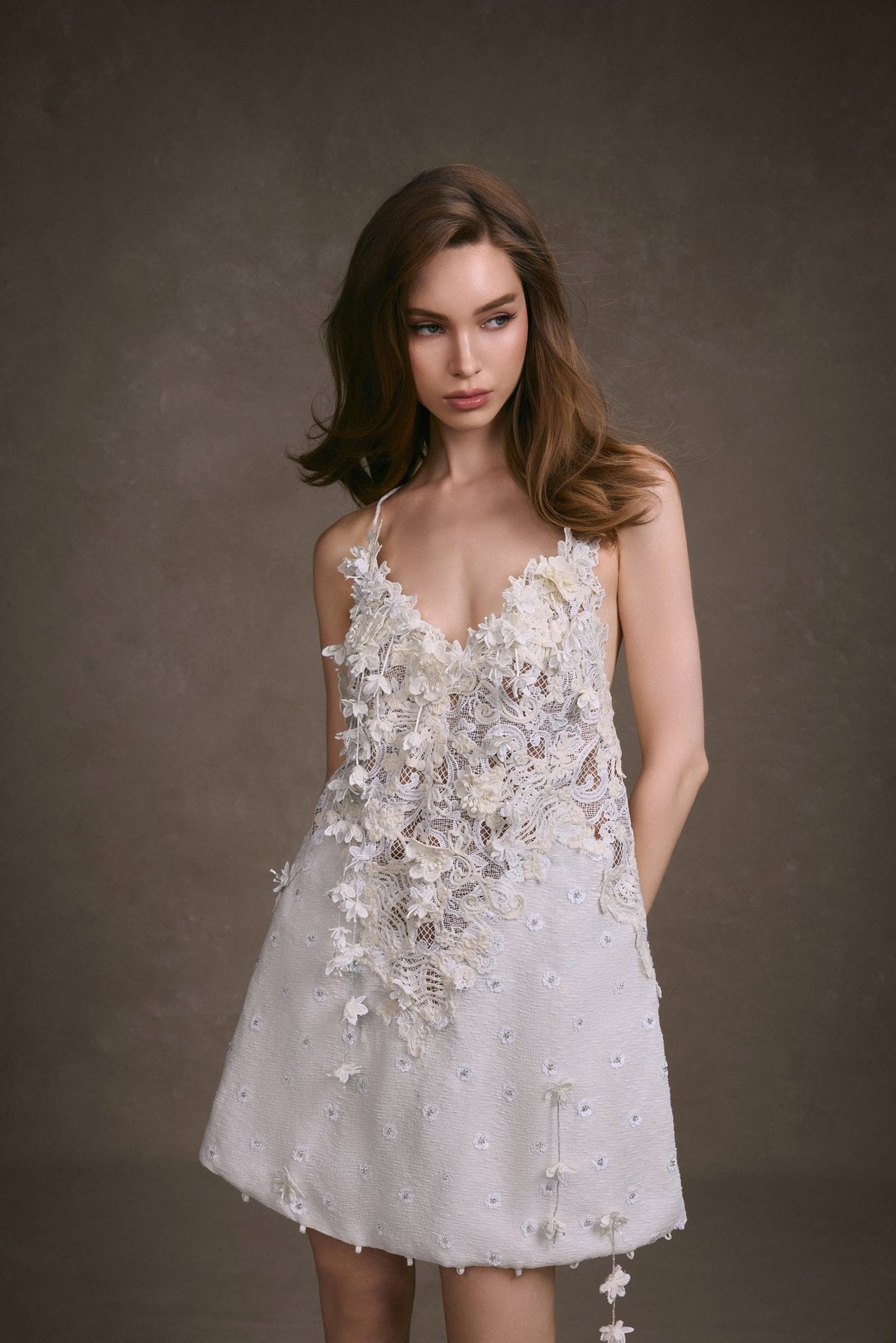 Floral Vine Dress by Keira Tong