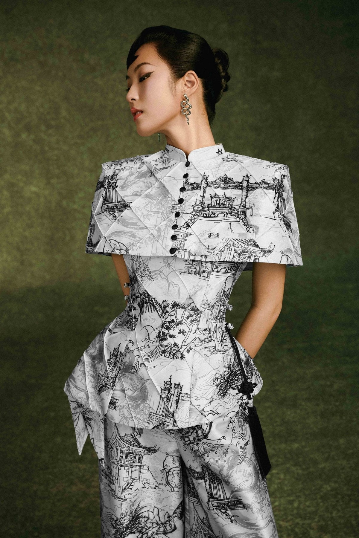 "Giai Kỳ" Ao Dai Pants by Keira Tong