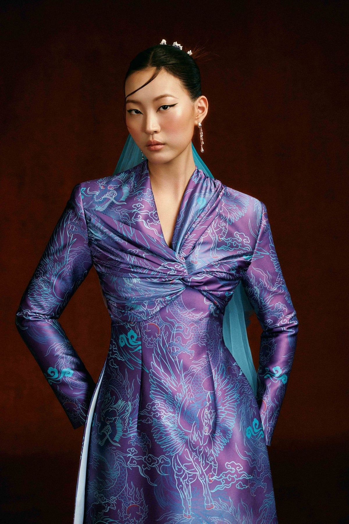Ao Dai "Gia" by Keira Tong