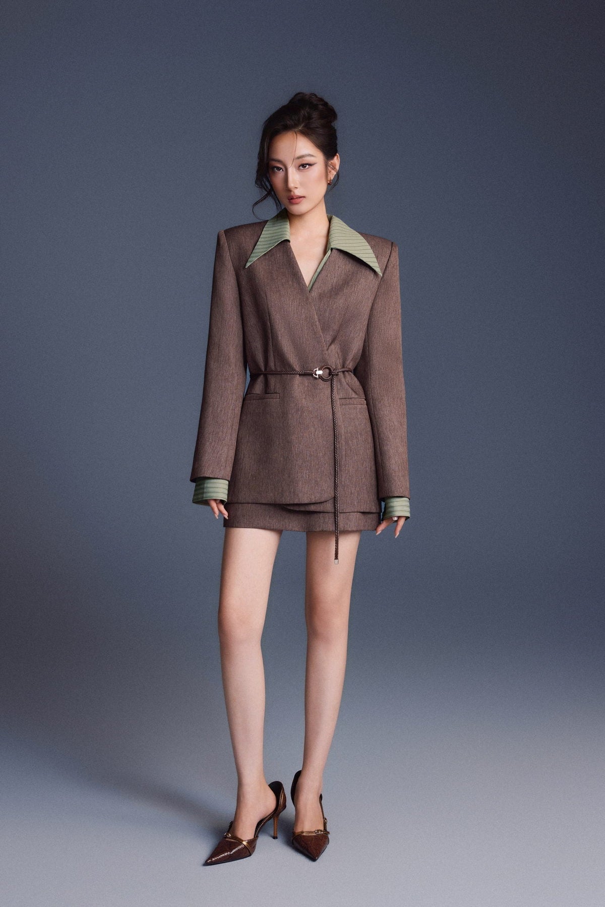Minimal Fitted Skirt by Keira Tong