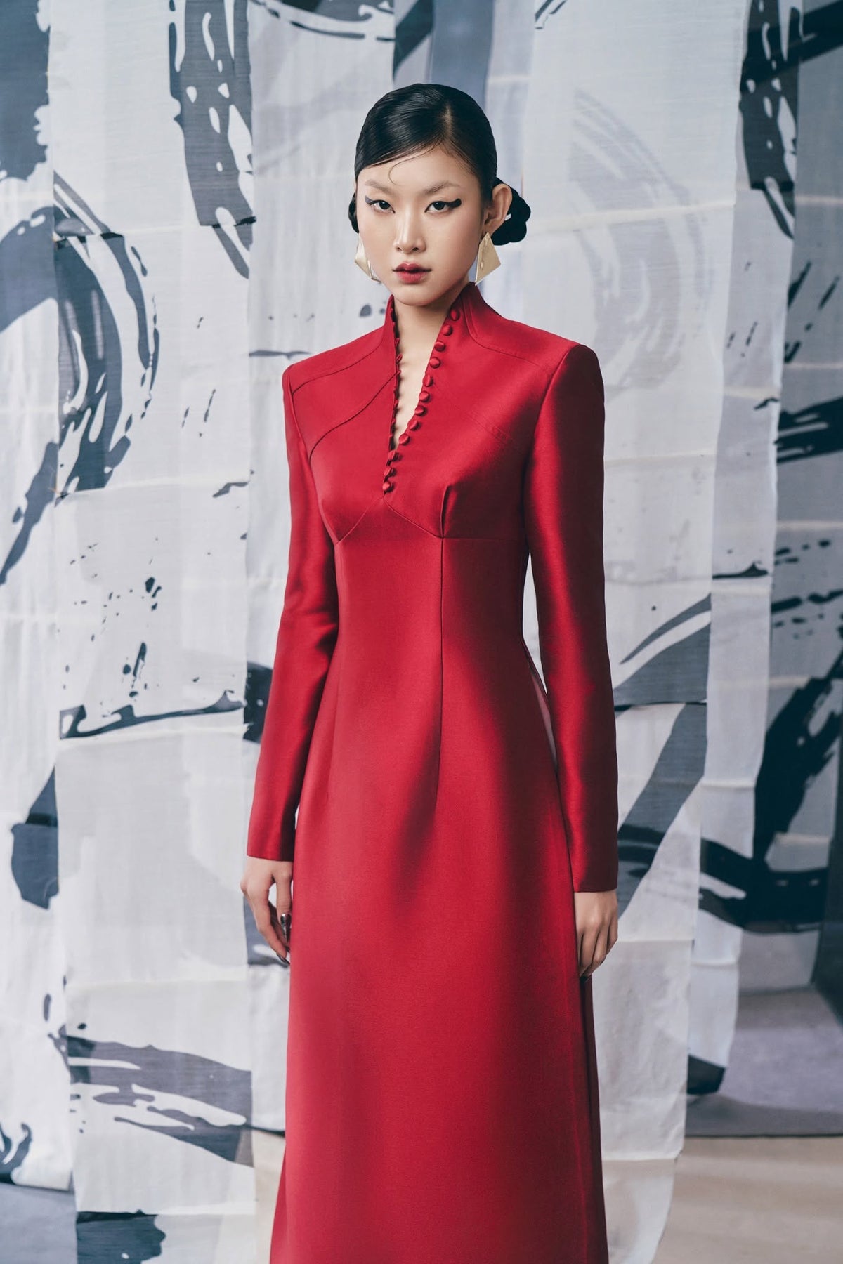 Ao Dai " Nghiên" by Keira Tong