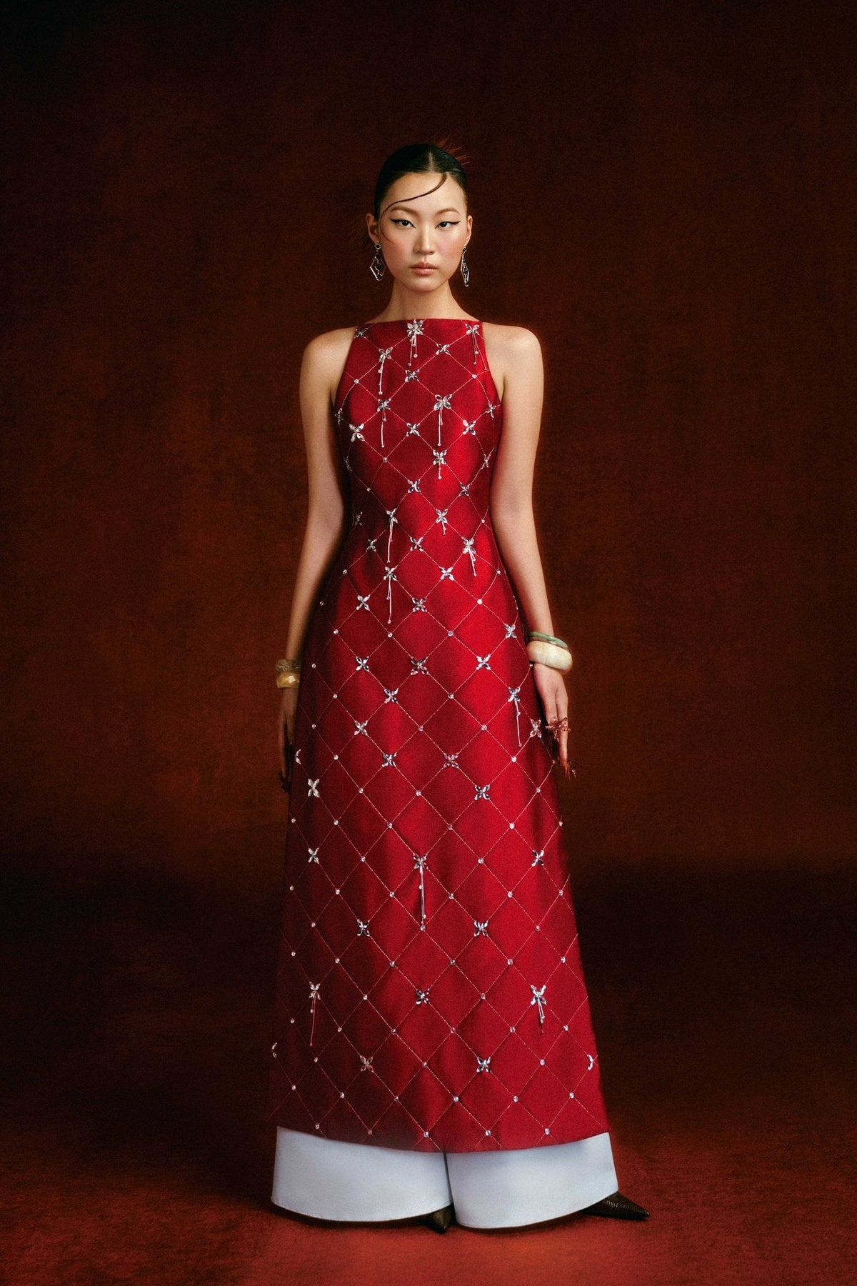 Ao Dai "Bách Thụy" by Keira Tong
