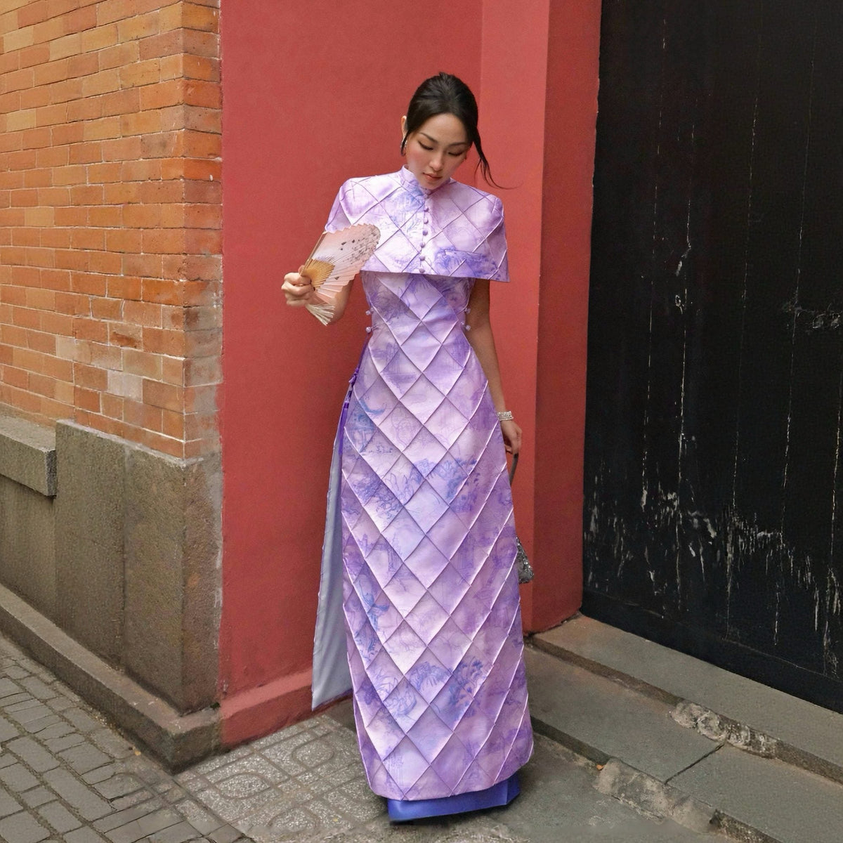 Ao Dai "Tử Kỳ" by Keira Tong