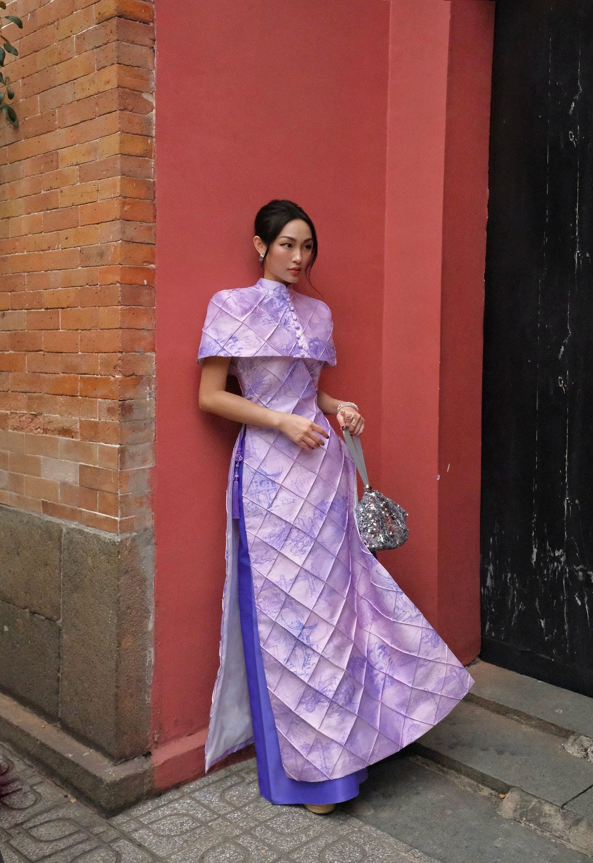 Ao Dai "Tử Kỳ" by Keira Tong
