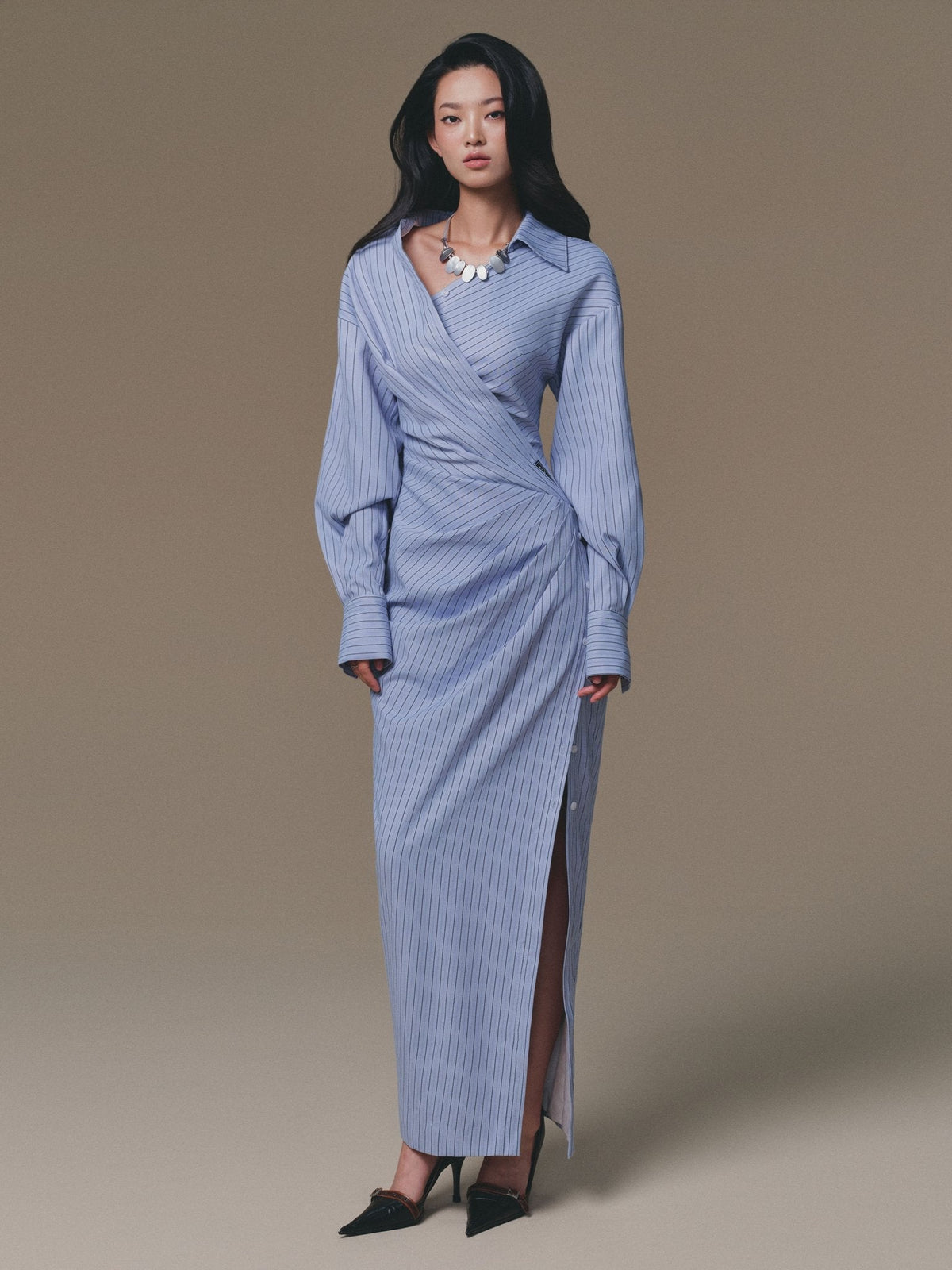 Blue Sailing Dress by Keira Tong