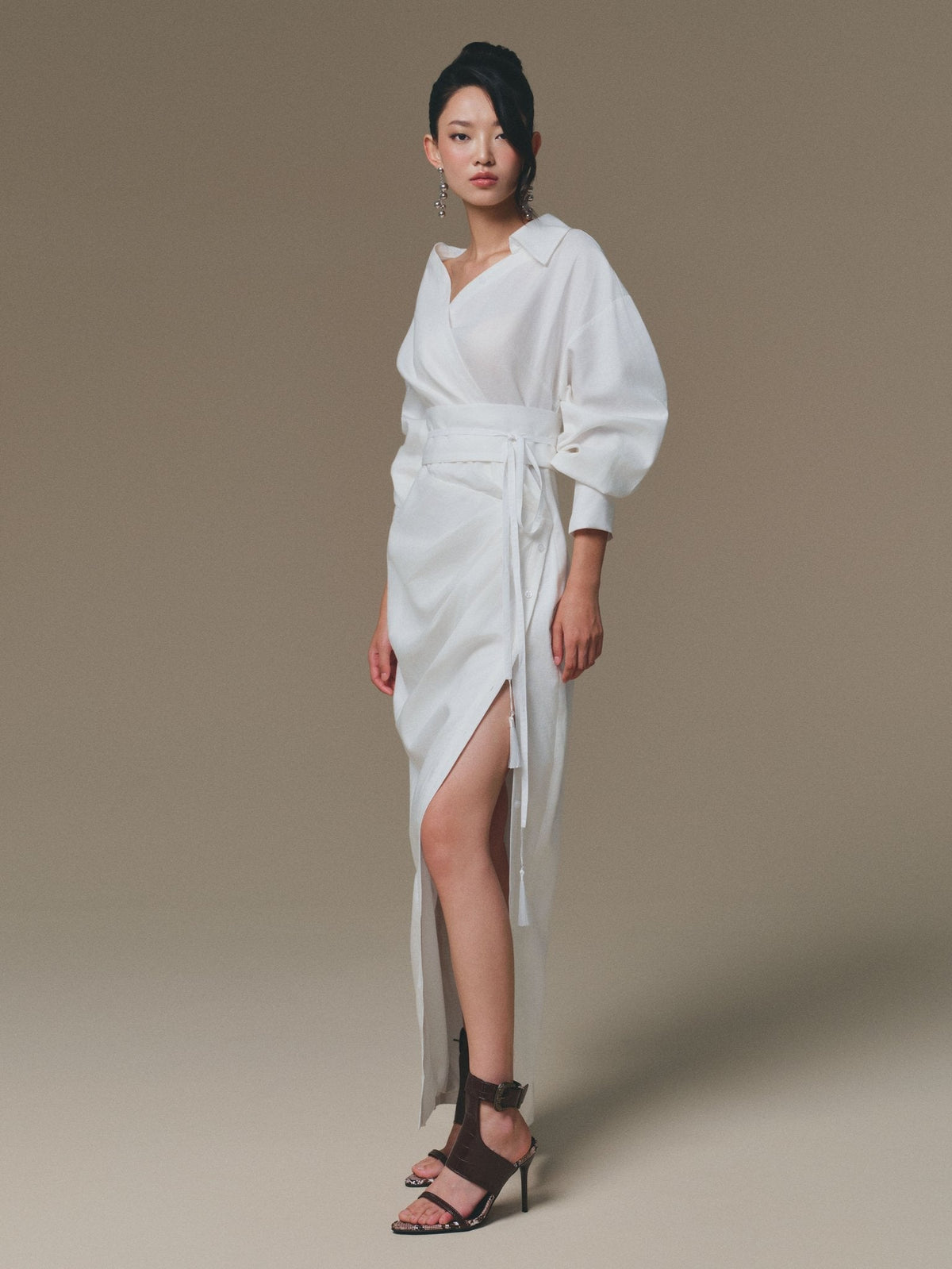 White Sailing Dress by Keira Tong