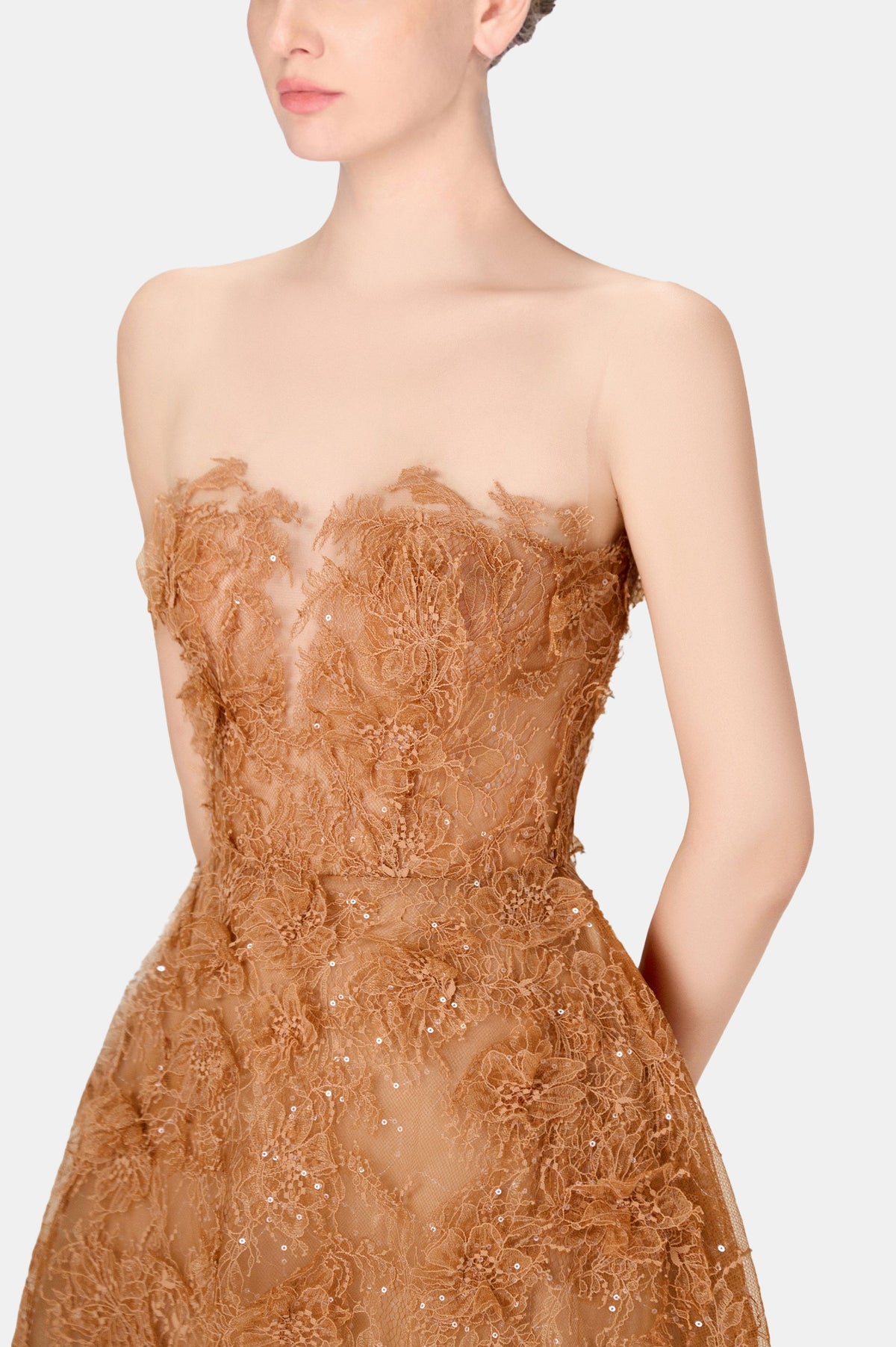Honey Beaded Lace Dress by Montsand