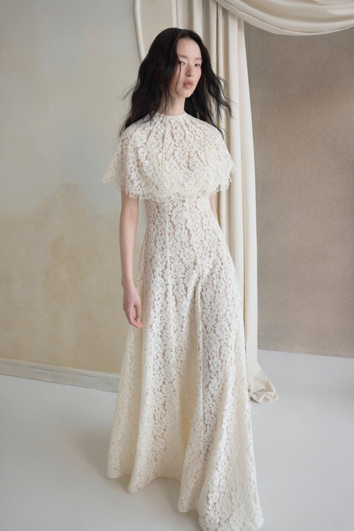 Lucid Cape Dress by HUONG Boutique
