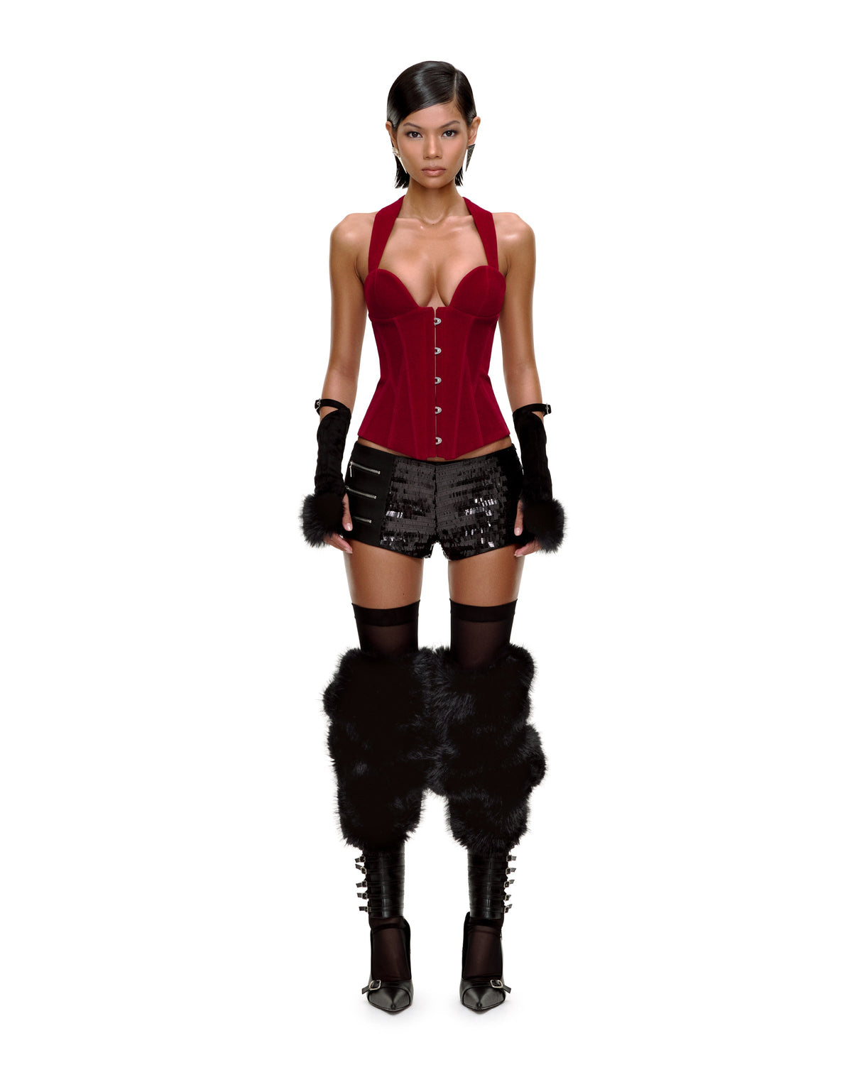 MEGHAN CORSET (RED) by BUPBES