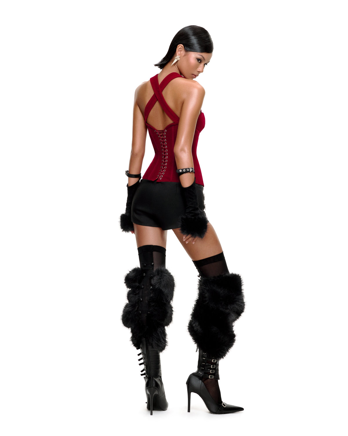 MEGHAN CORSET (RED) by BUPBES