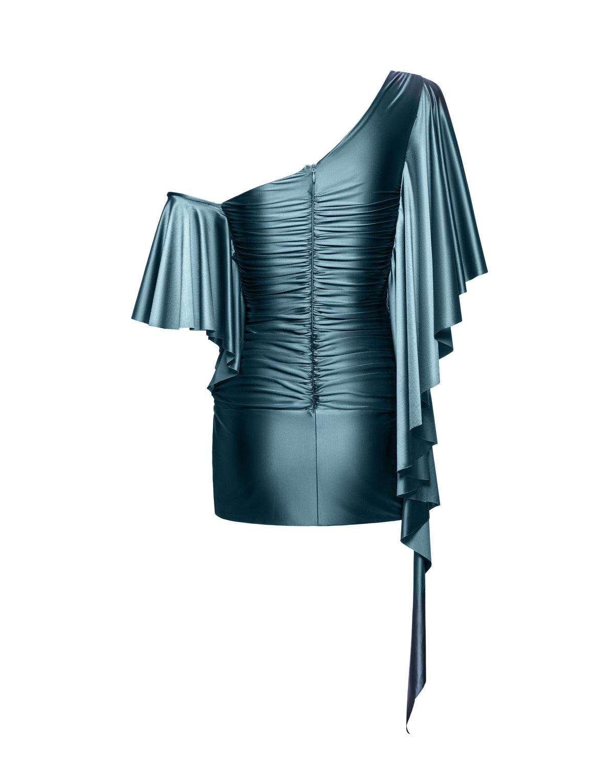 MEREDITH MINI DRESS (TEAL) by BUPBES