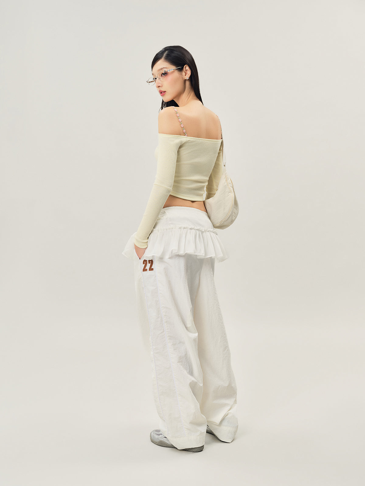 Luna Off-Shoulder Croptop by Narcotics