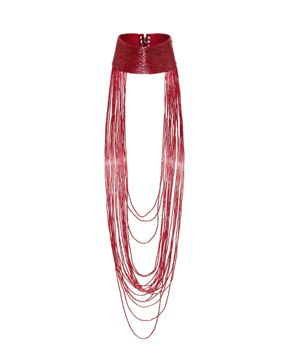 NOCTURNA CHOKER (RED) by BUPBES