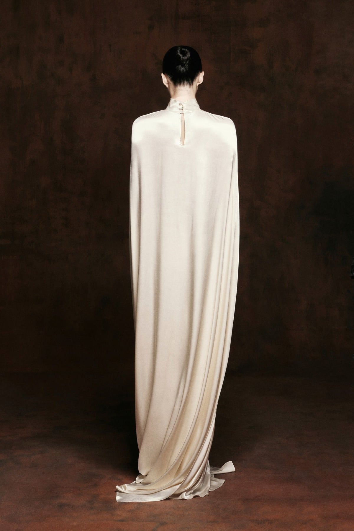 Nacre Cape Dress by HUONG Boutique