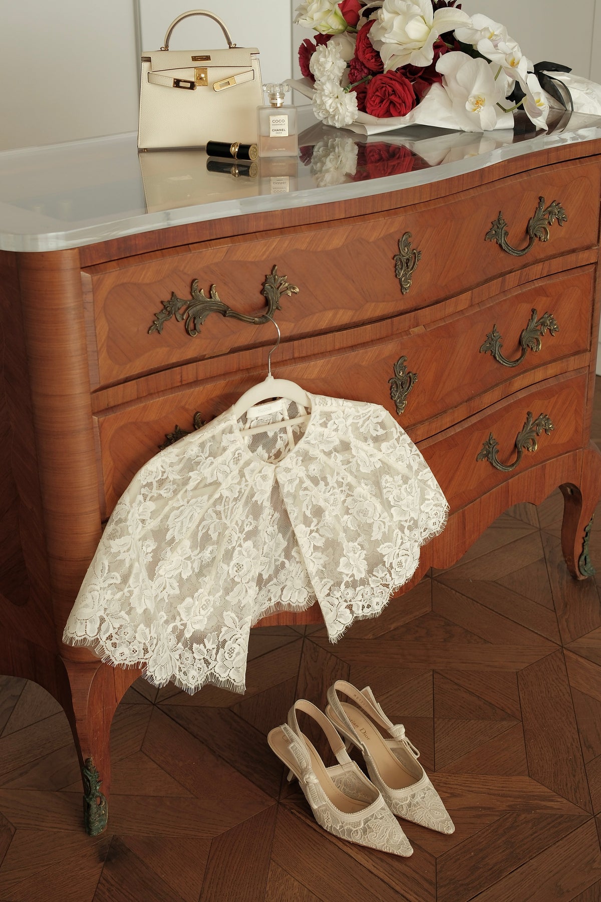 Rosalie Mini Cape by HUONG Boutique