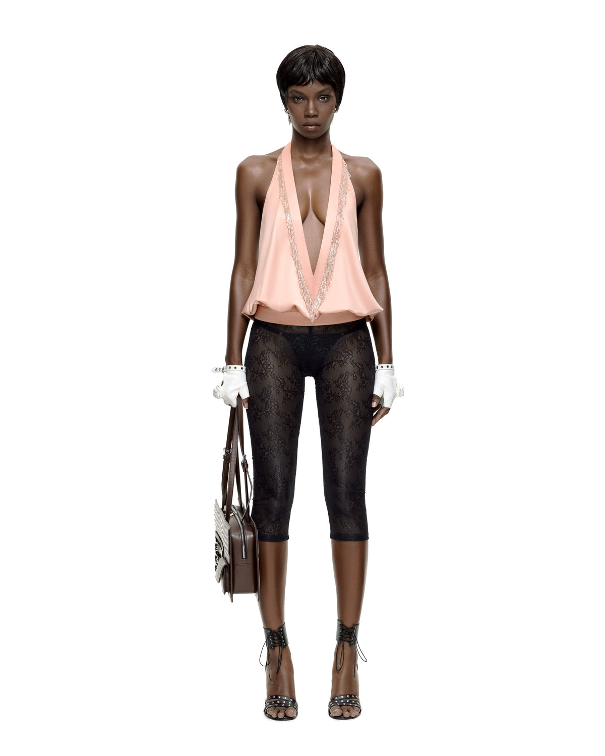 TISH CAPRIS (BLACK) by BUPBES