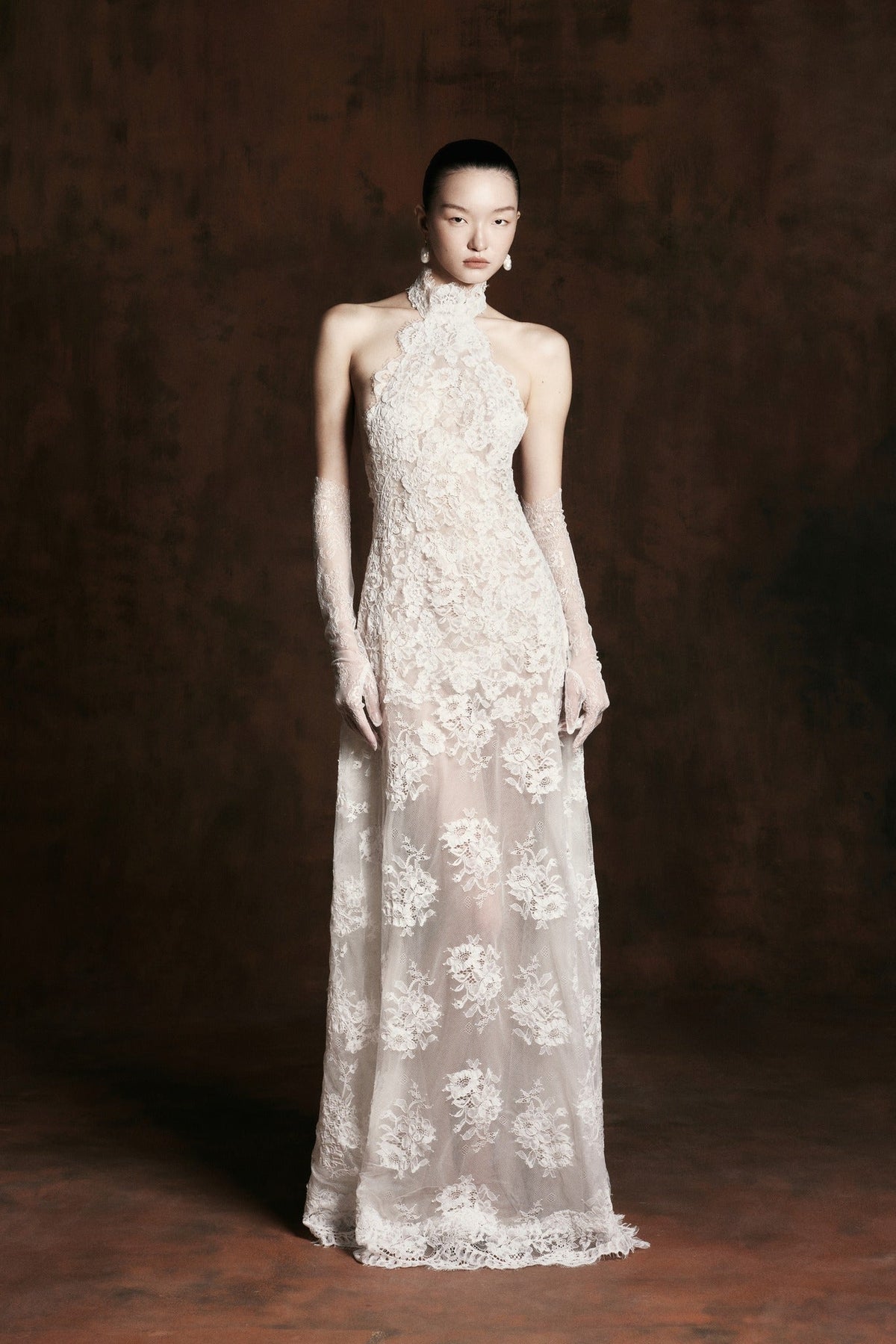 Swan Lace Dress by HUONG Boutique