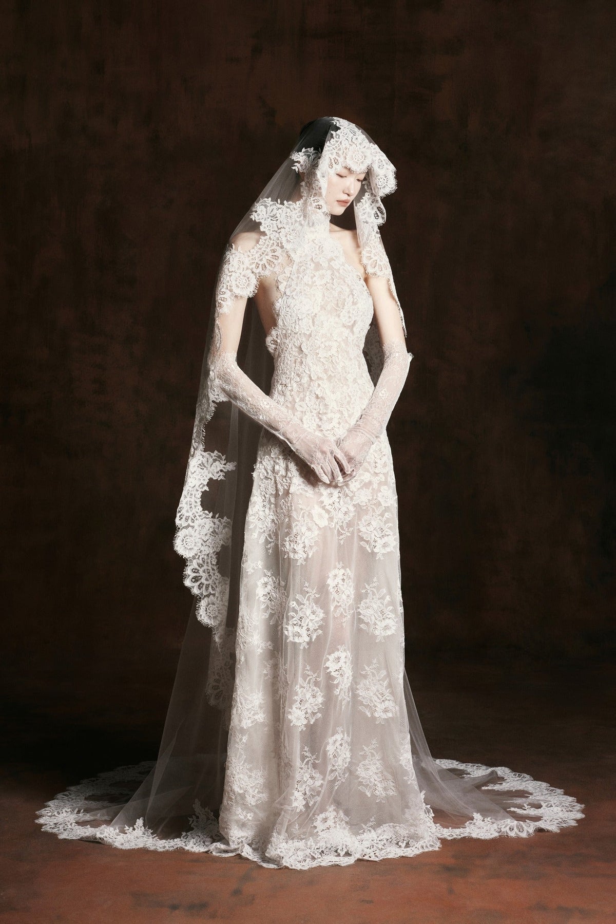 Swan Lace Dress by HUONG Boutique