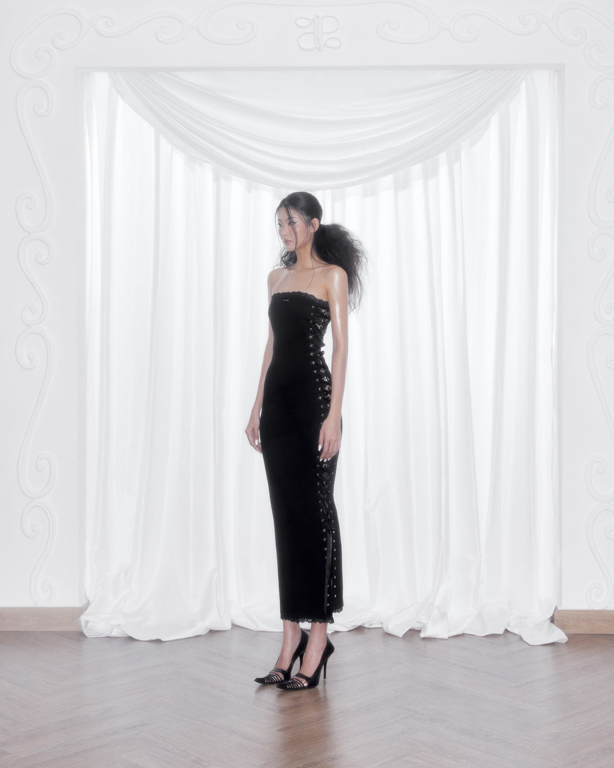 ALYX RIBBON DRESS by Huelleyrose