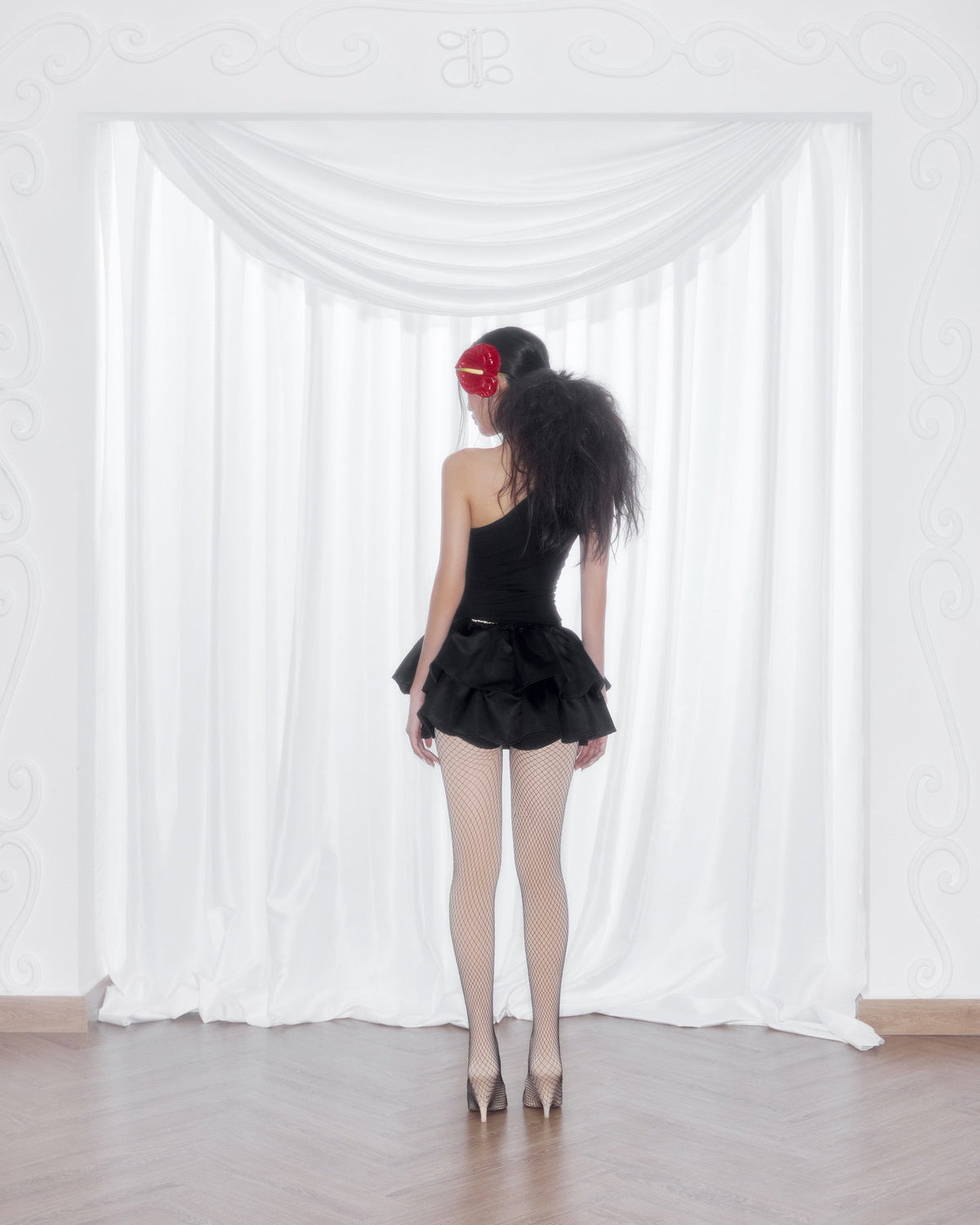TINKER SKIRT - BLACK by Huelleyrose