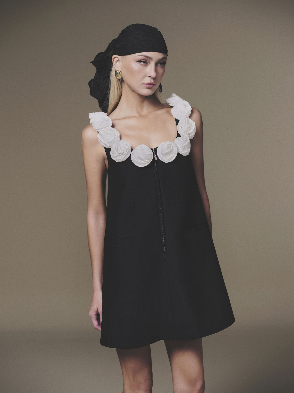 Black Rosellia Dress by Keira Tong