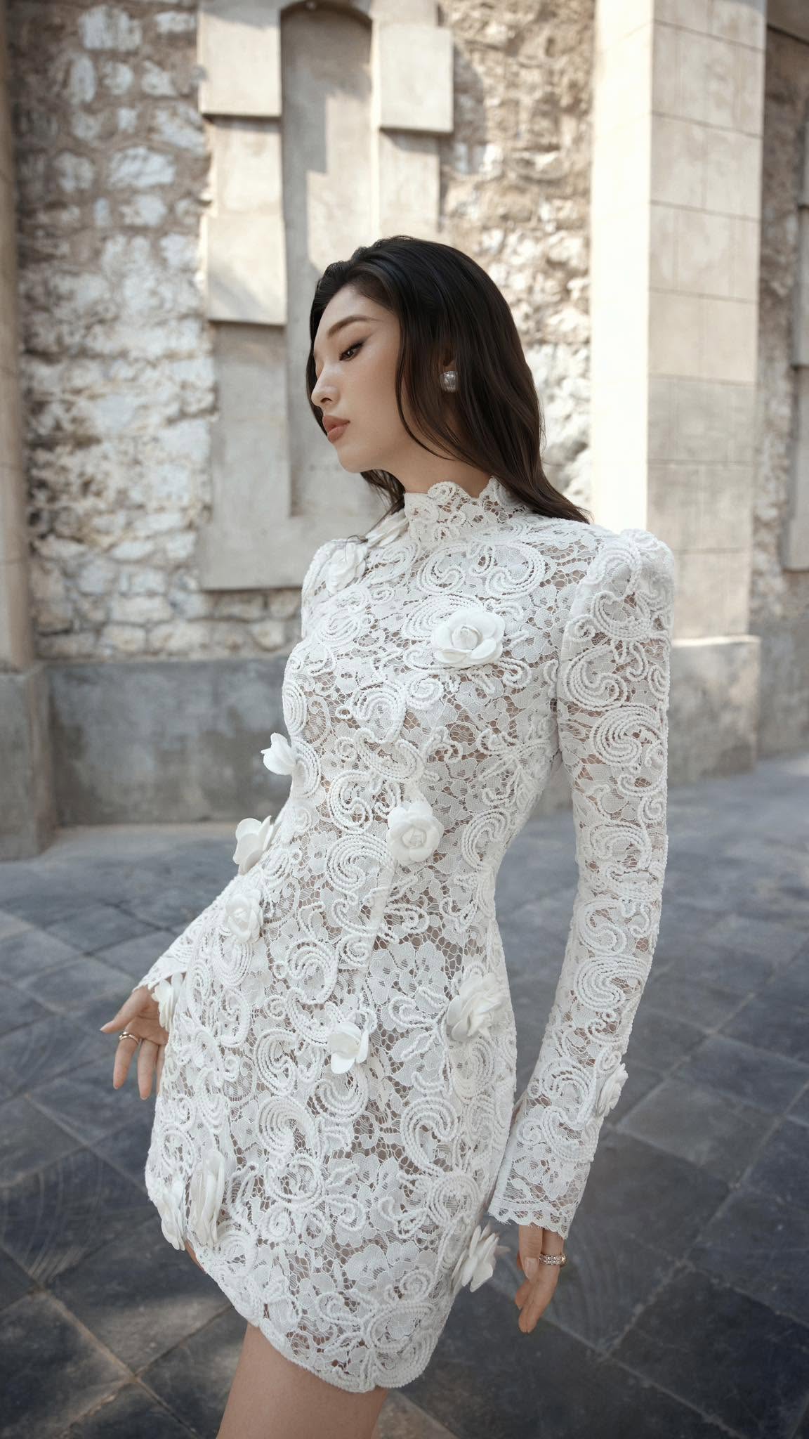 Camellia Lace Dress by Keira Tong
