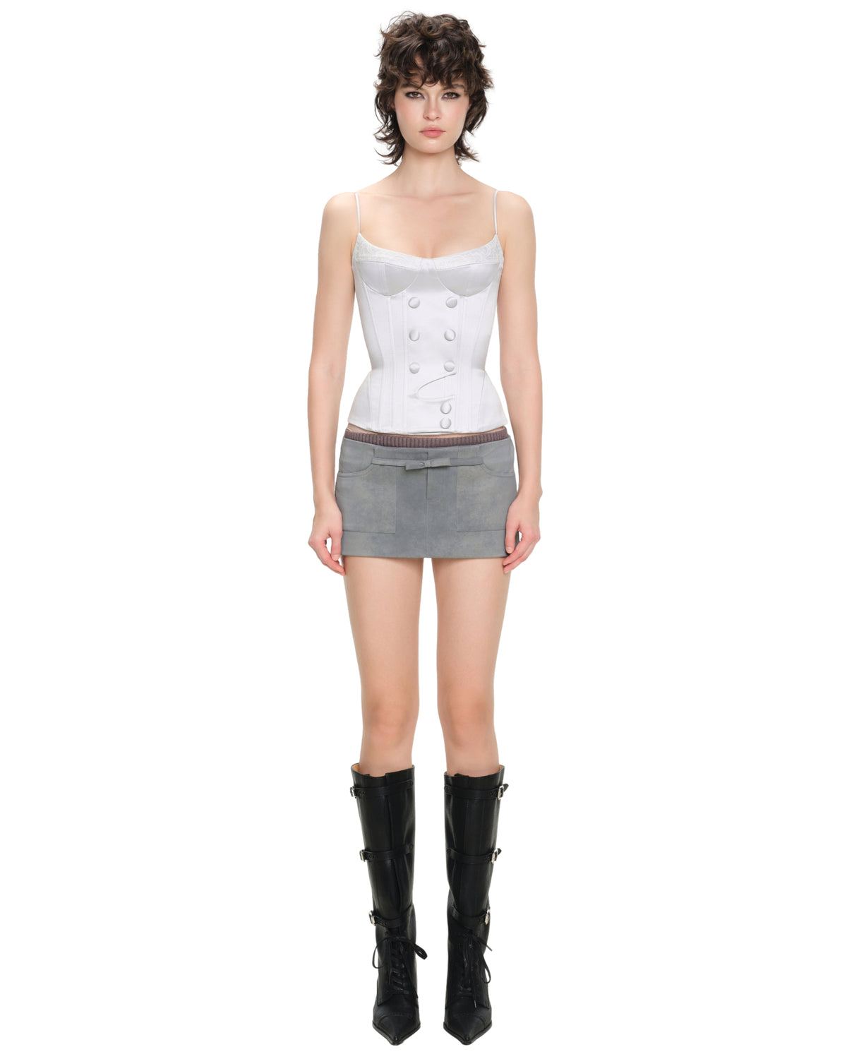 Ron Skirt (Grey) by LSOUL